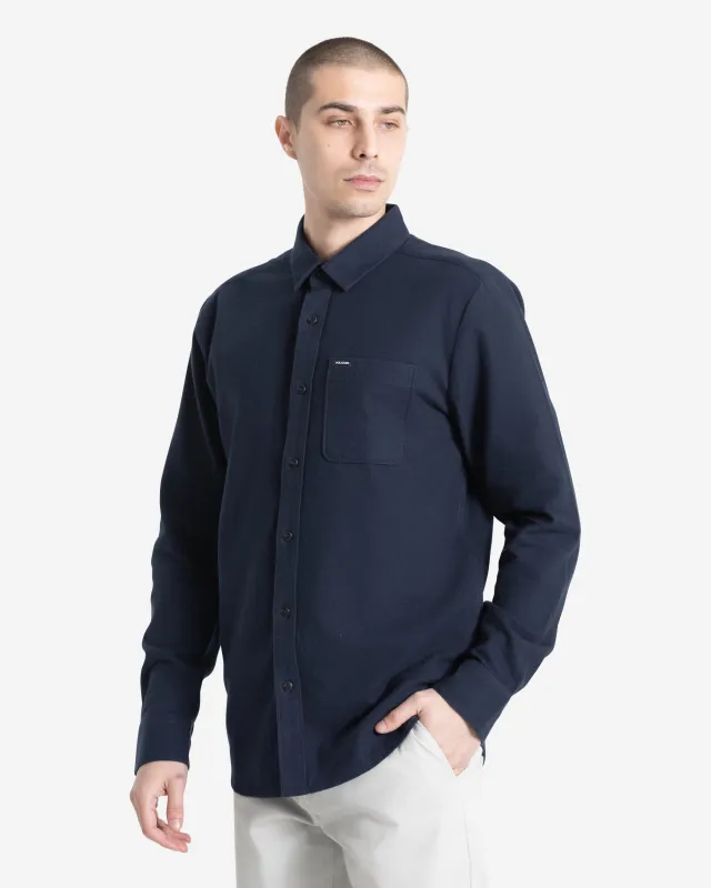 Men's Caden Solid Long Sleeve Shirt sold by Volcom