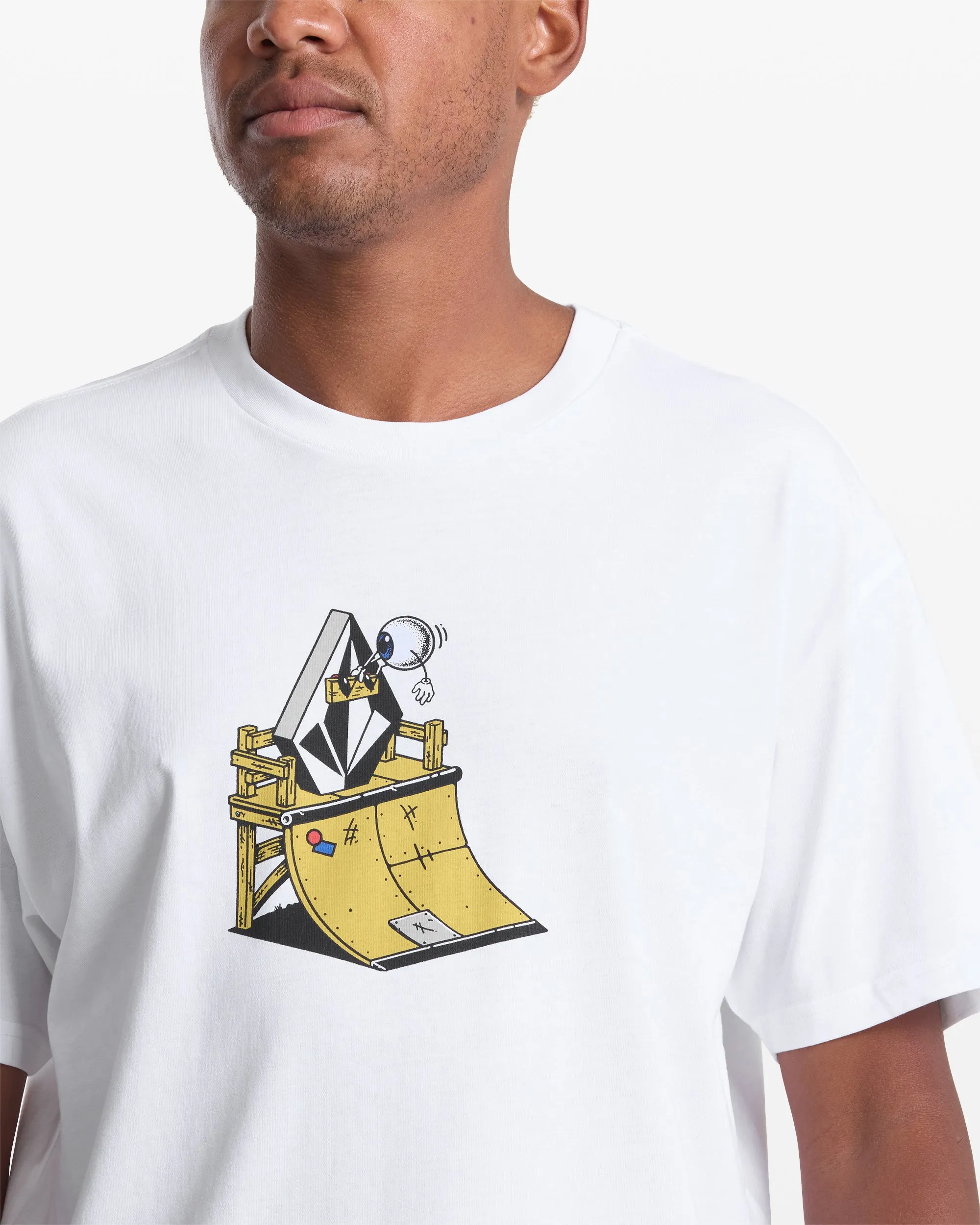 Men's Featured Artist Daniel Shepard Walleye Short Sleeve Tee sold by Volcom product image thumbnail 3