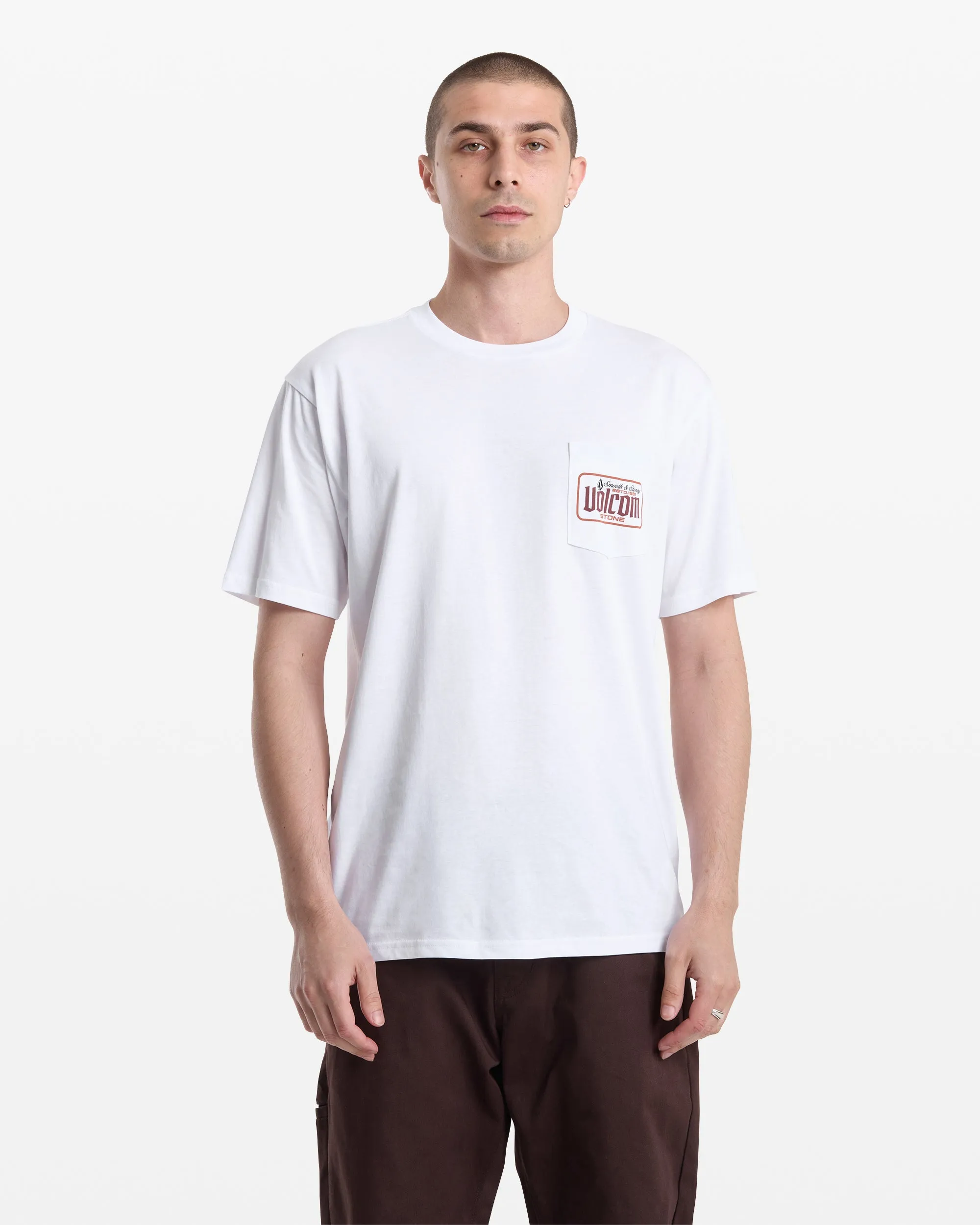 Men's Single Barrel Pocket Short Sleeve Tee sold by Volcom product image thumbnail 5