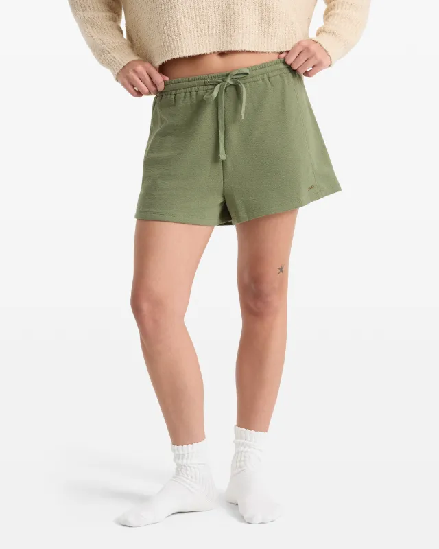 Women's Lived In Fleece Short sold by Volcom