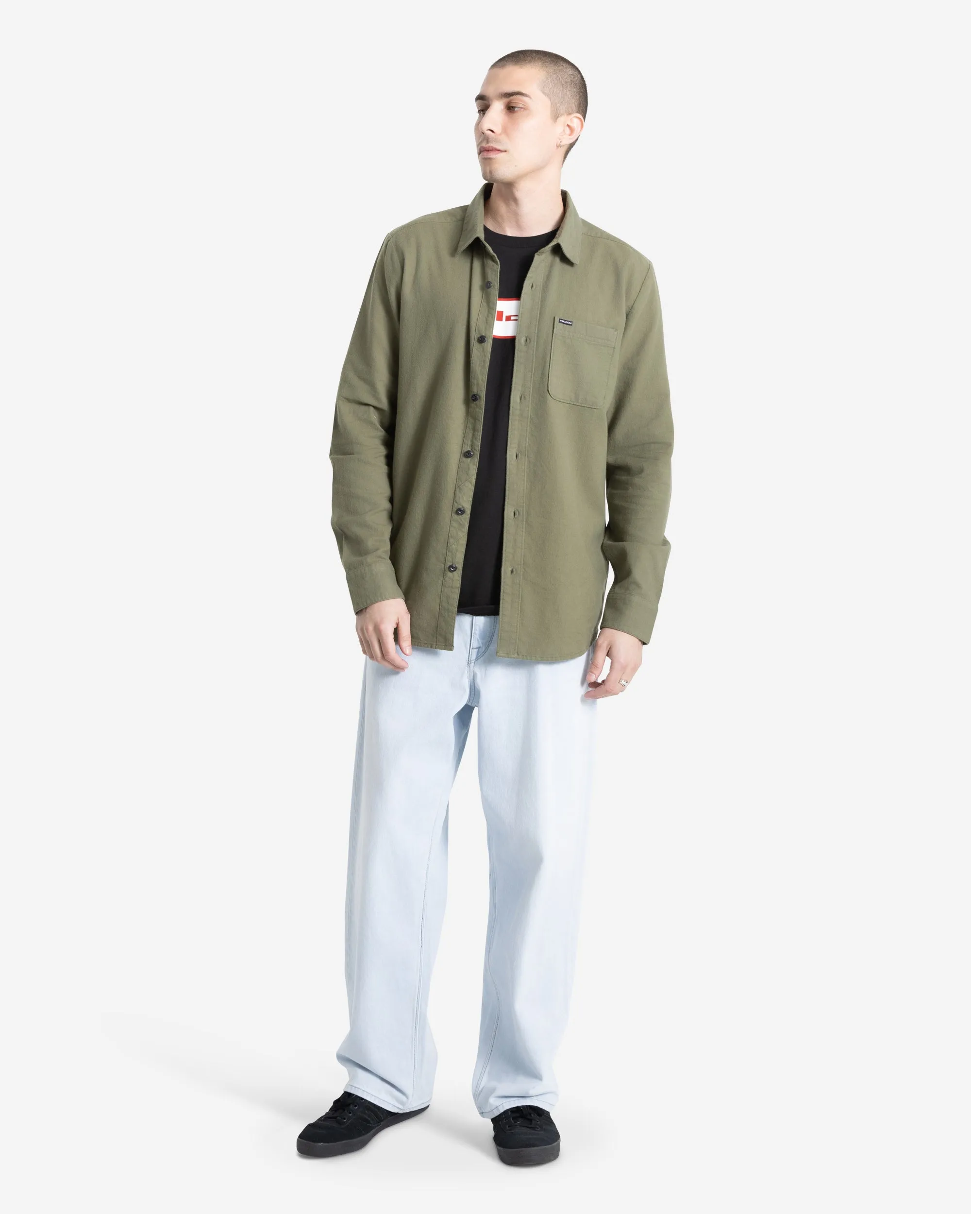 Men's Levelstone Long Sleeve Shirt sold by Volcom product image thumbnail 3