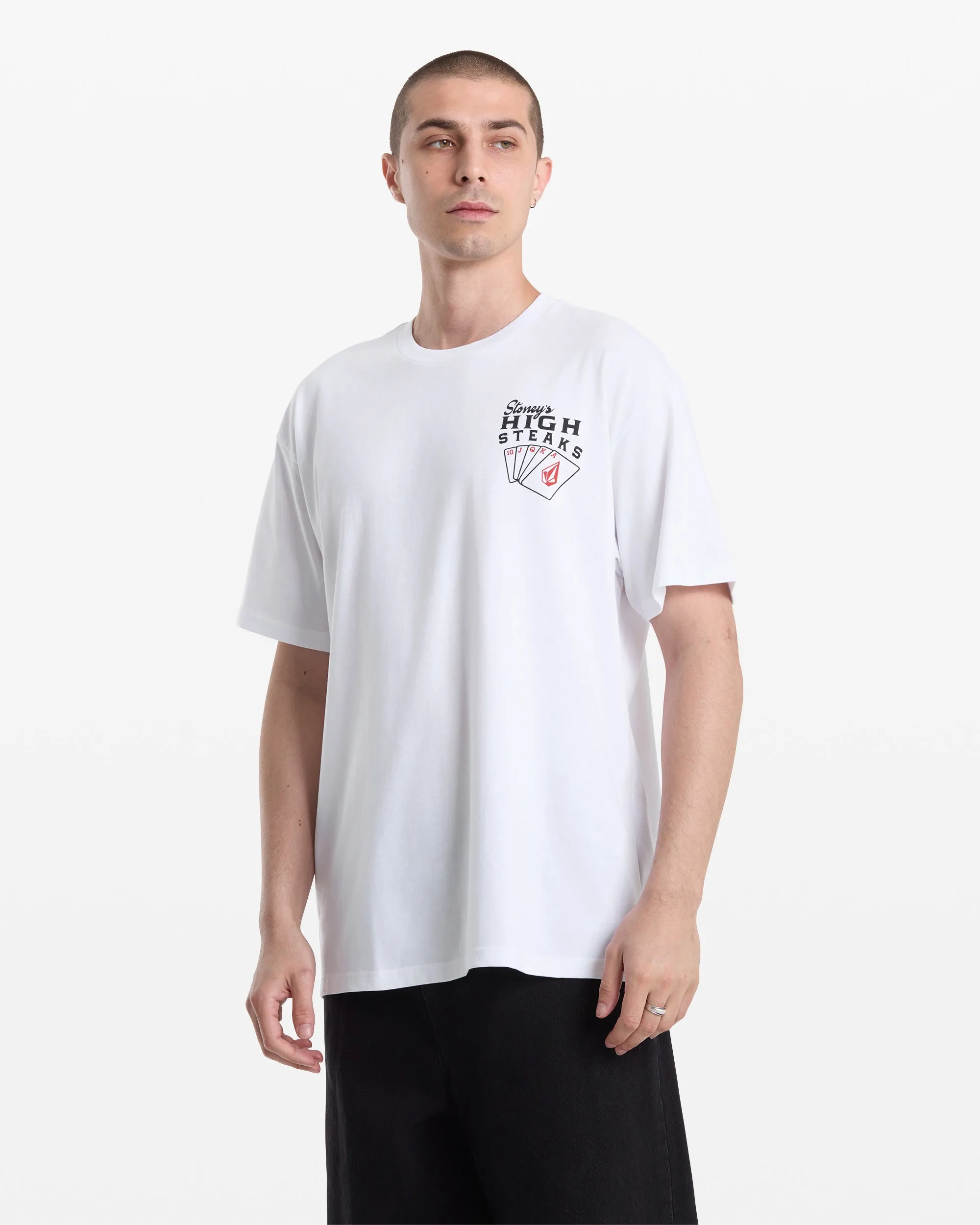 Men's High Steaks Short Sleeve Tee sold by Volcom product image thumbnail 2