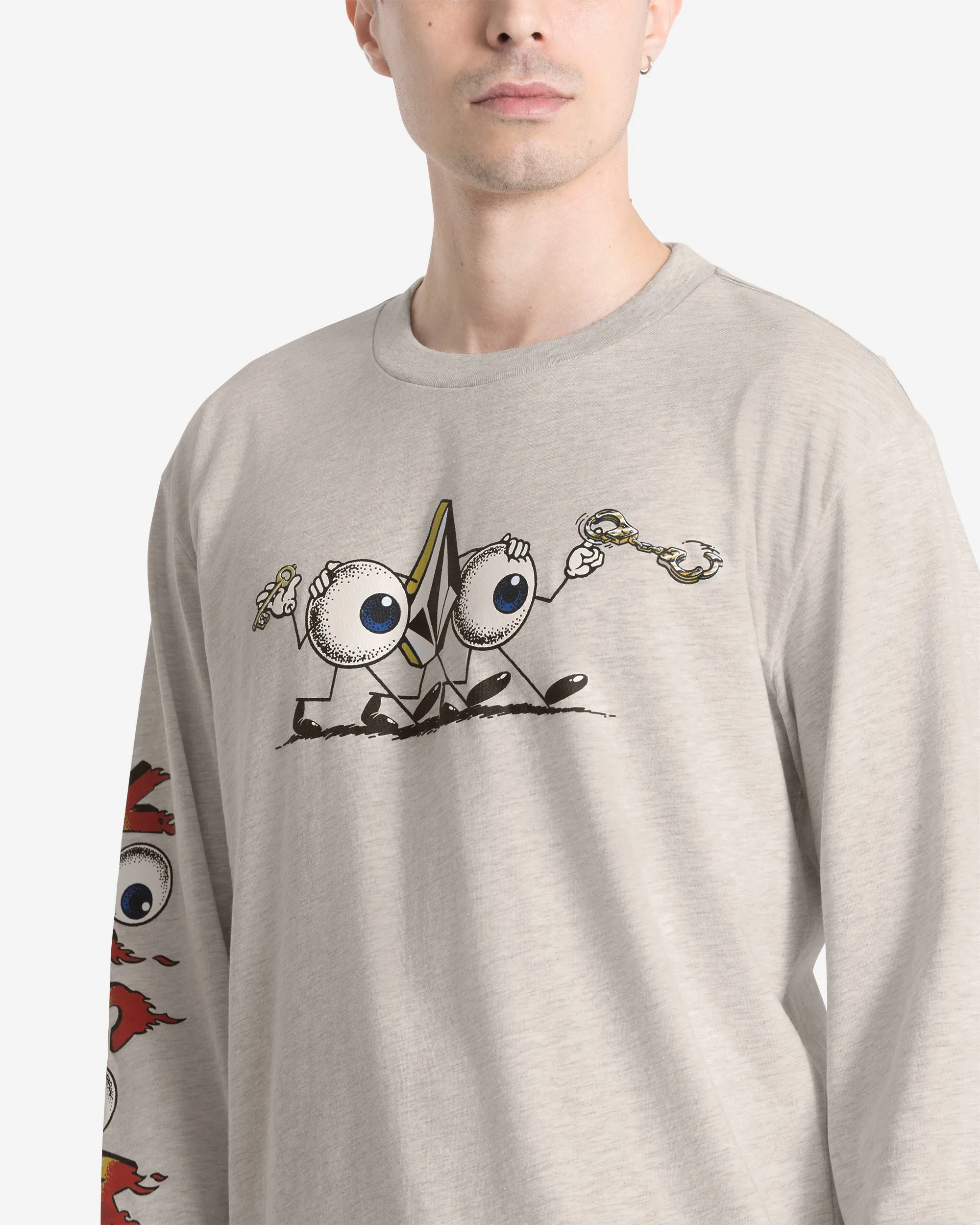 Men's Featured Artist Daniel Shepard Budz Long Sleeve Tee sold by Volcom product image thumbnail 4