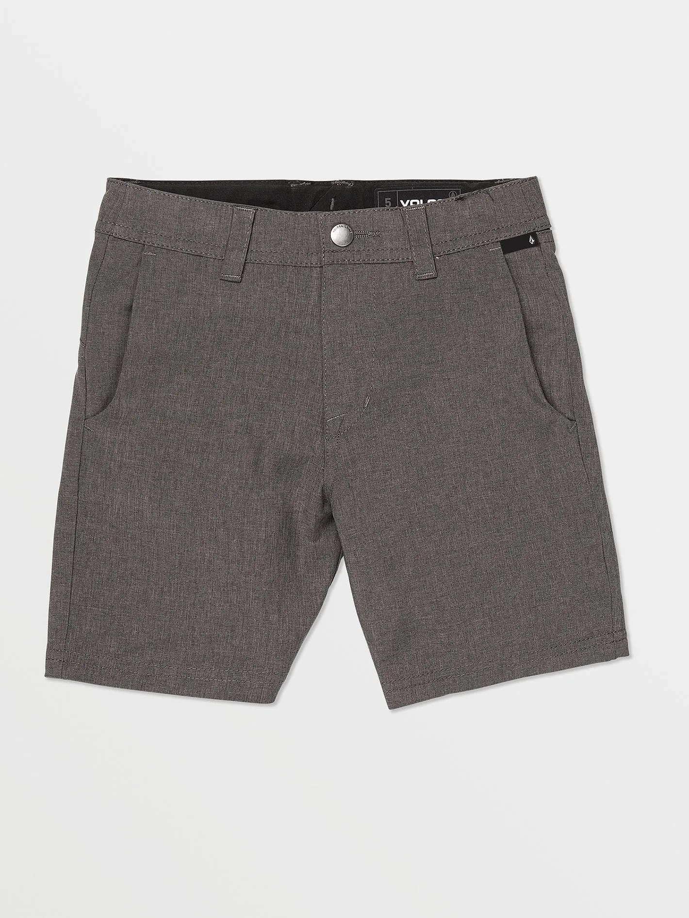 Little Boys Frickin Cross Shred Static Shorts - Charcoal Heather sold by Volcom