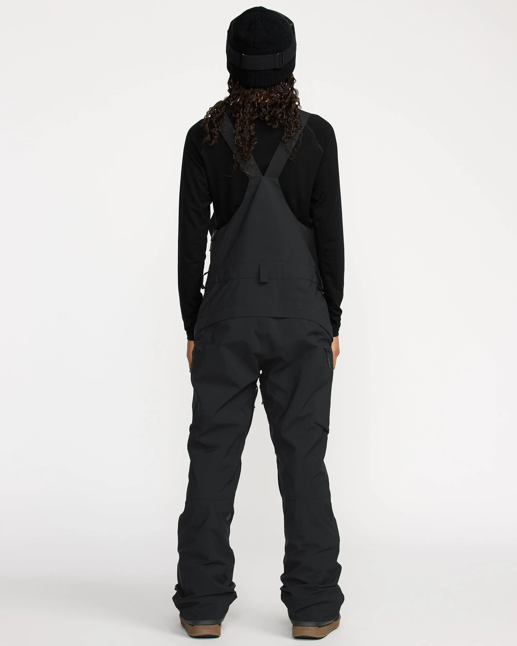 Women's Ash Stretch Gore Bib Overall sold by Volcom product image thumbnail 2