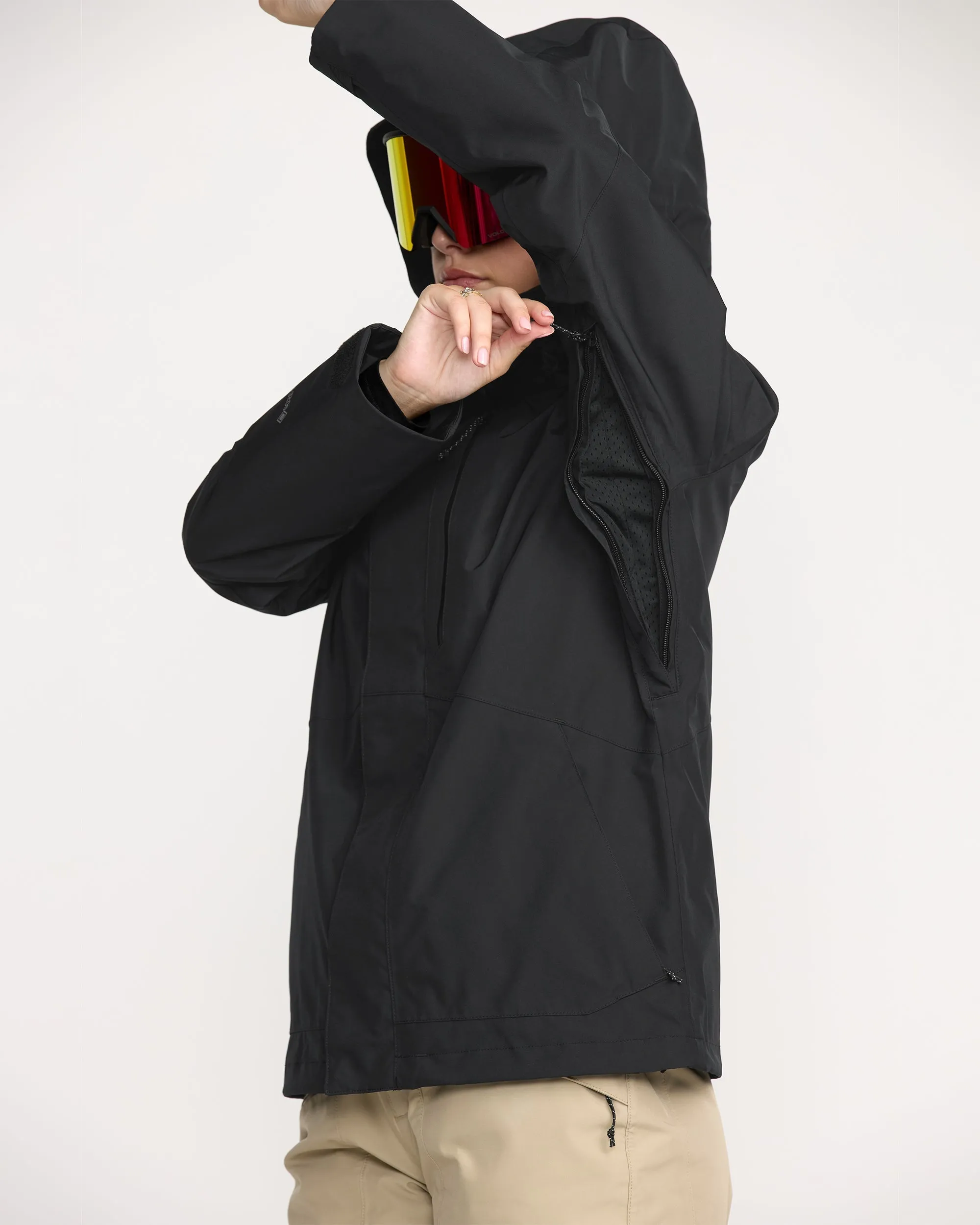 Women's V.Co Tech Eras Gore-Tex Insulated Jacket sold by Volcom product image thumbnail 5