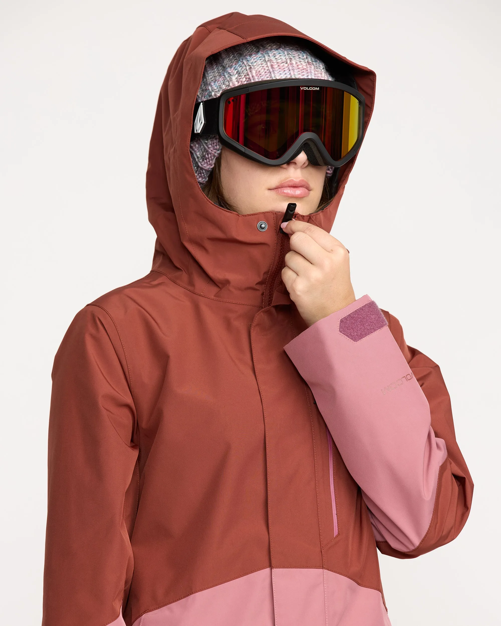 Women's V.Co Tech Eras Gore-Tex Insulated Jacket sold by Volcom product image thumbnail 3