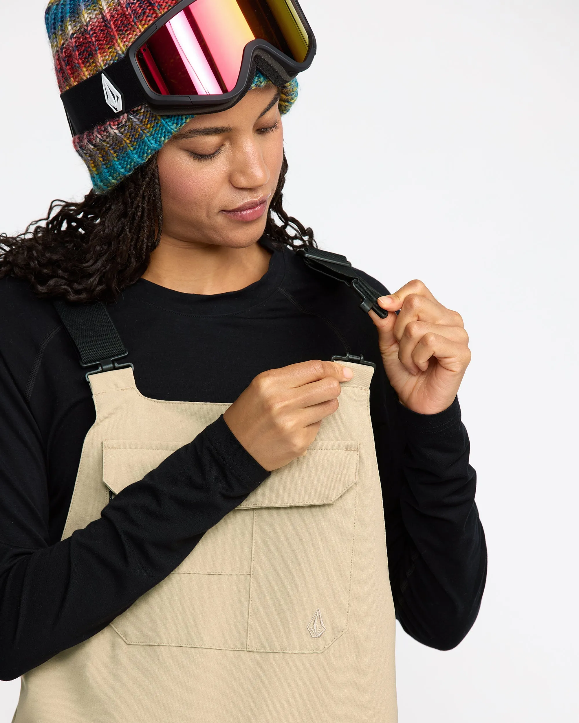 Women's Creston 3D Stretch Bib Overall sold by Volcom product image thumbnail 4