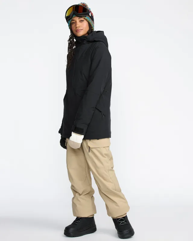 Women's Creston 3D Stretch Bib Overall sold by Volcom