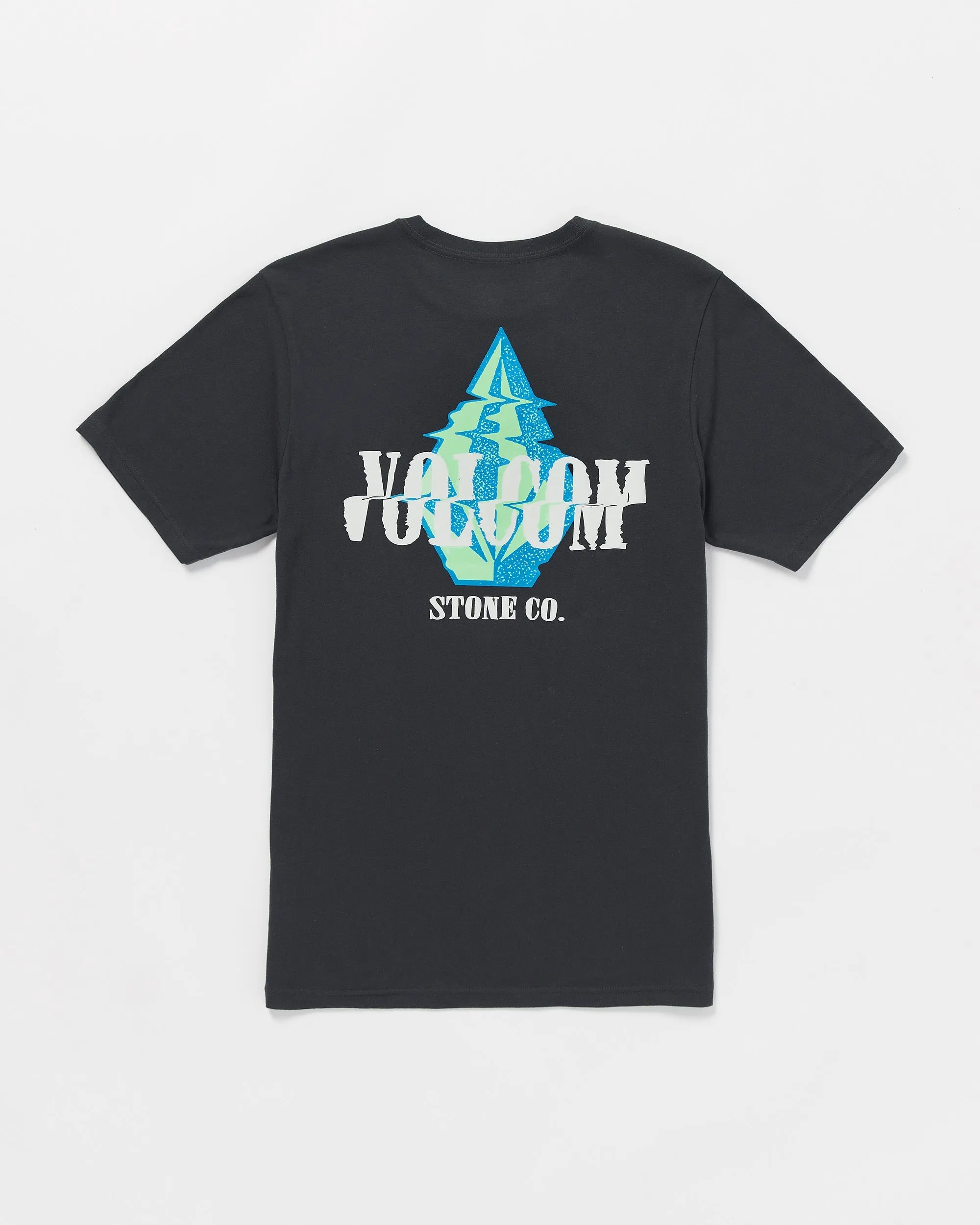 Scrambled Channel Short Sleeve Tee - Washed Black Heather sold by Volcom product image thumbnail 2