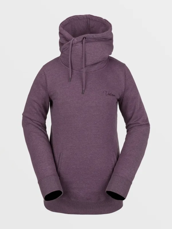 Womens Tower Pullover Fleece - Blackberry sold by Volcom