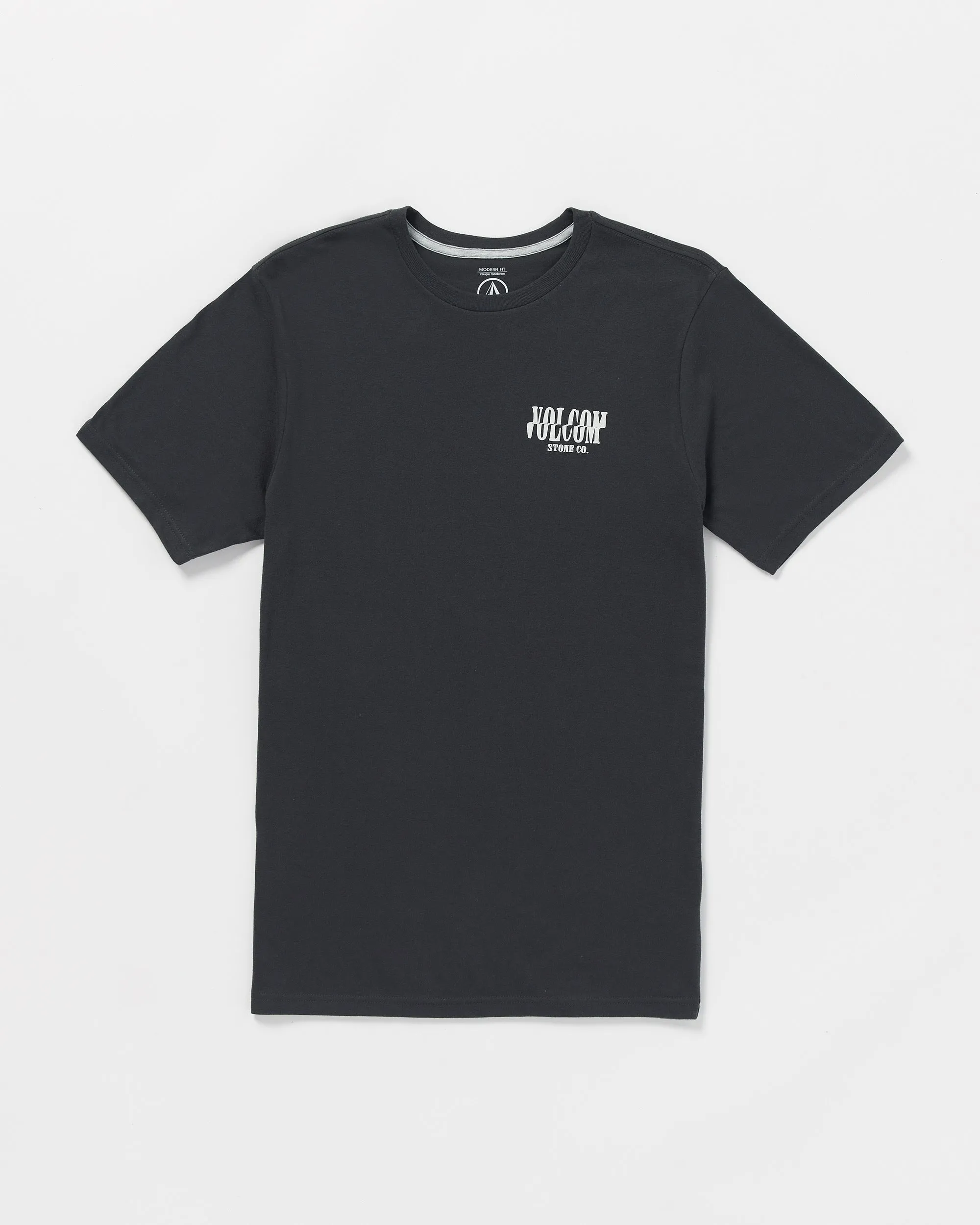 Scrambled Channel Short Sleeve Tee - Washed Black Heather sold by Volcom