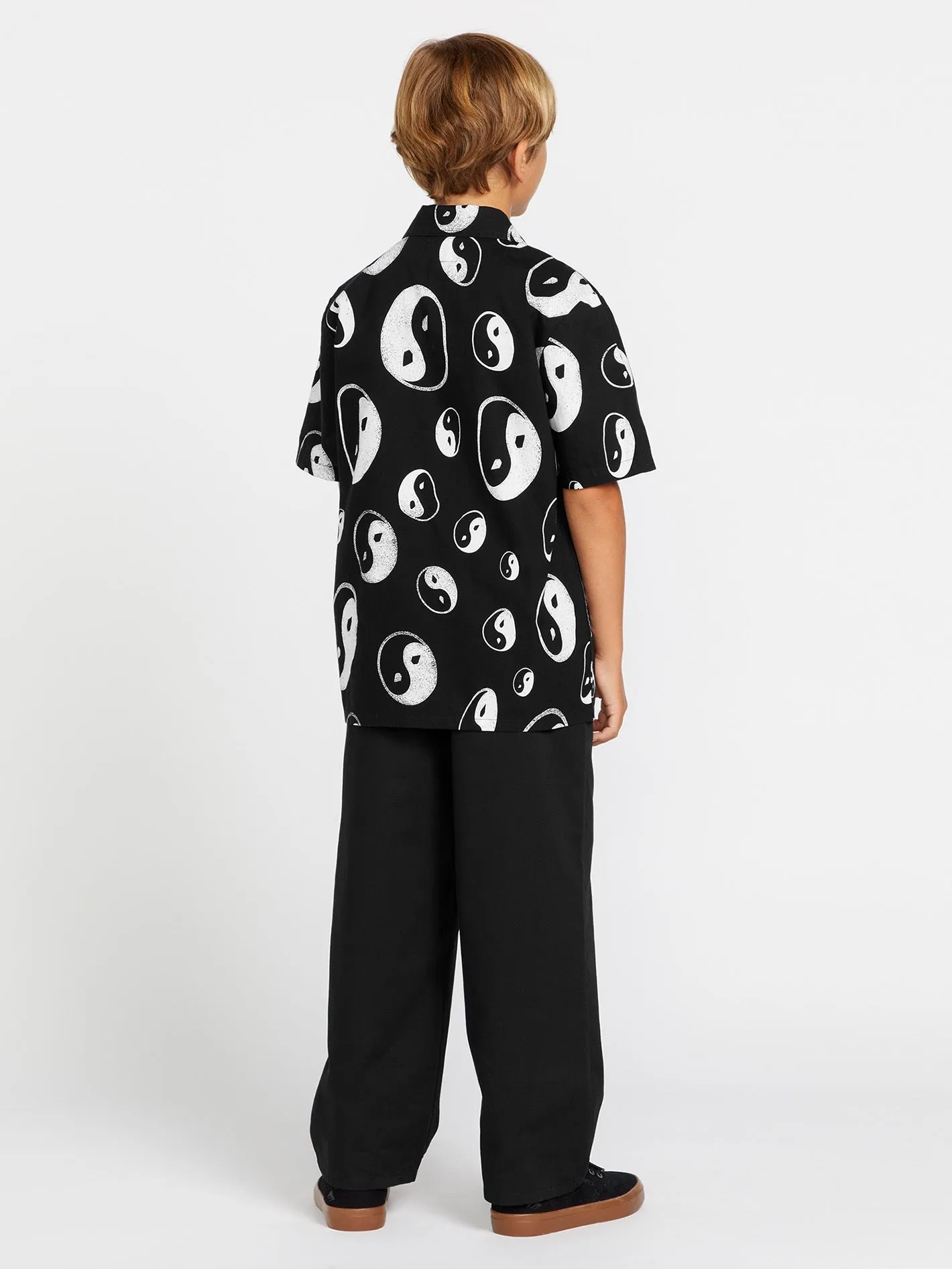 Big Boys Freazy Elastic Waist Pants - Black sold by Volcom product image thumbnail 4