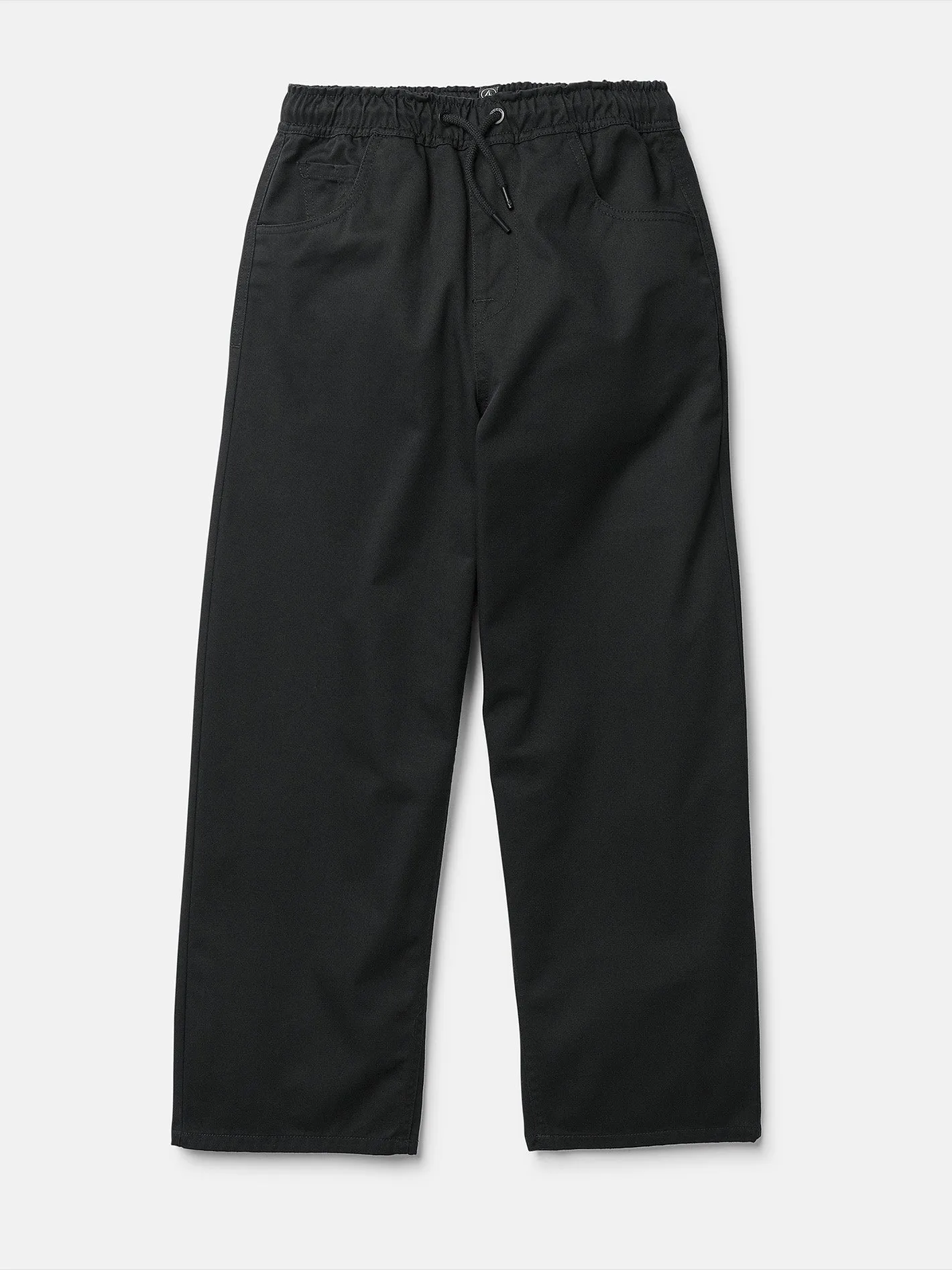Big Boys Freazy Elastic Waist Pants - Black sold by Volcom