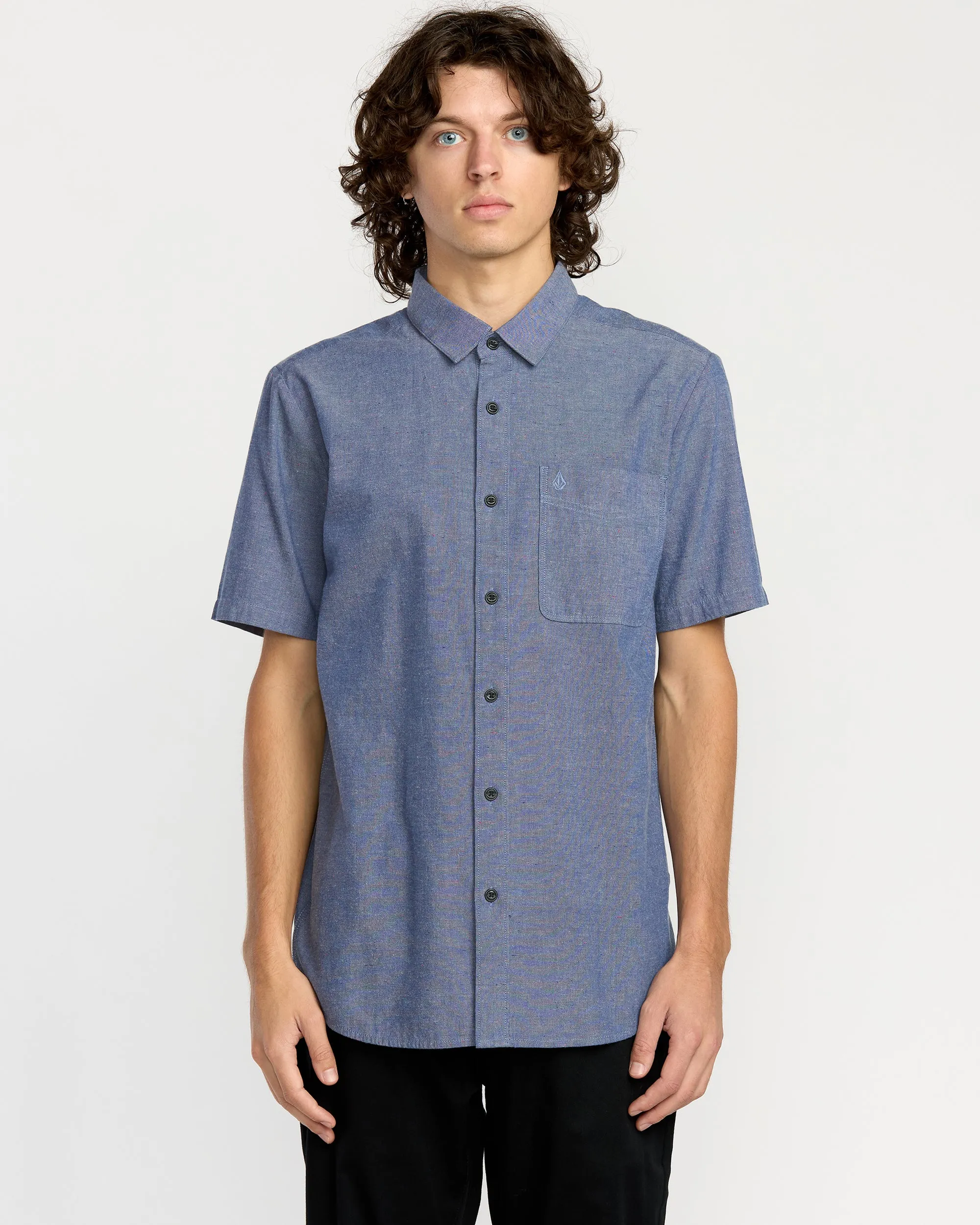 Men's Date Knight Short Sleeve Shirt sold by Volcom product image thumbnail 5