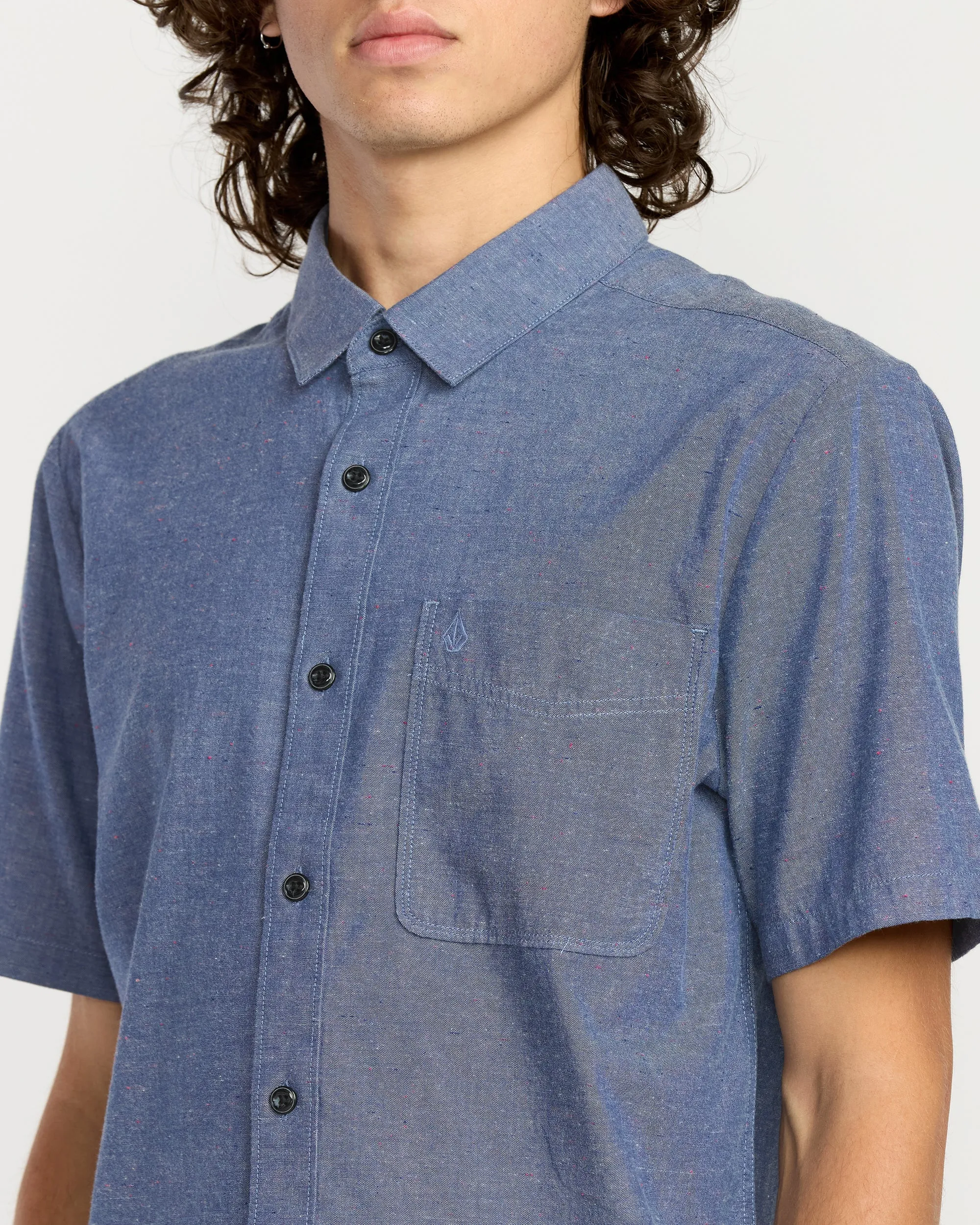 Men's Date Knight Short Sleeve Shirt sold by Volcom product image thumbnail 3