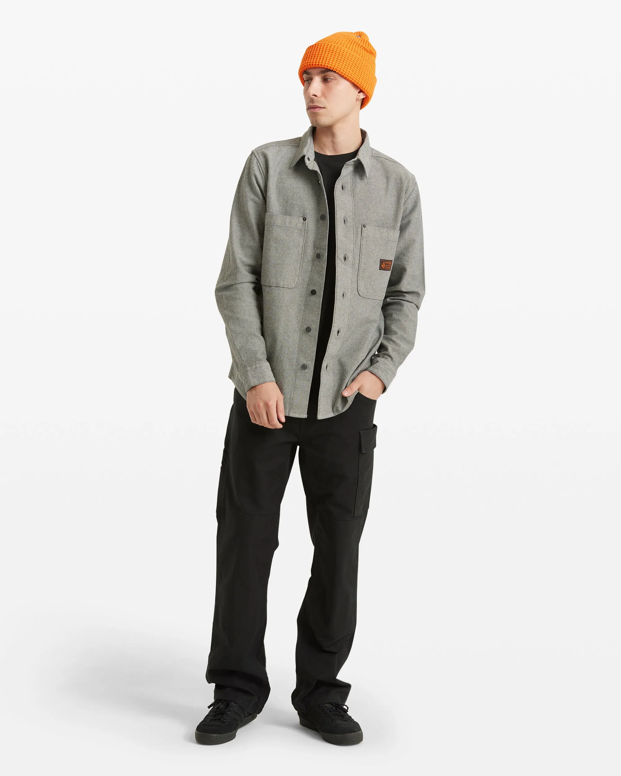 Men's Levelstone Long Sleeve Shirt sold by Volcom product image thumbnail 3