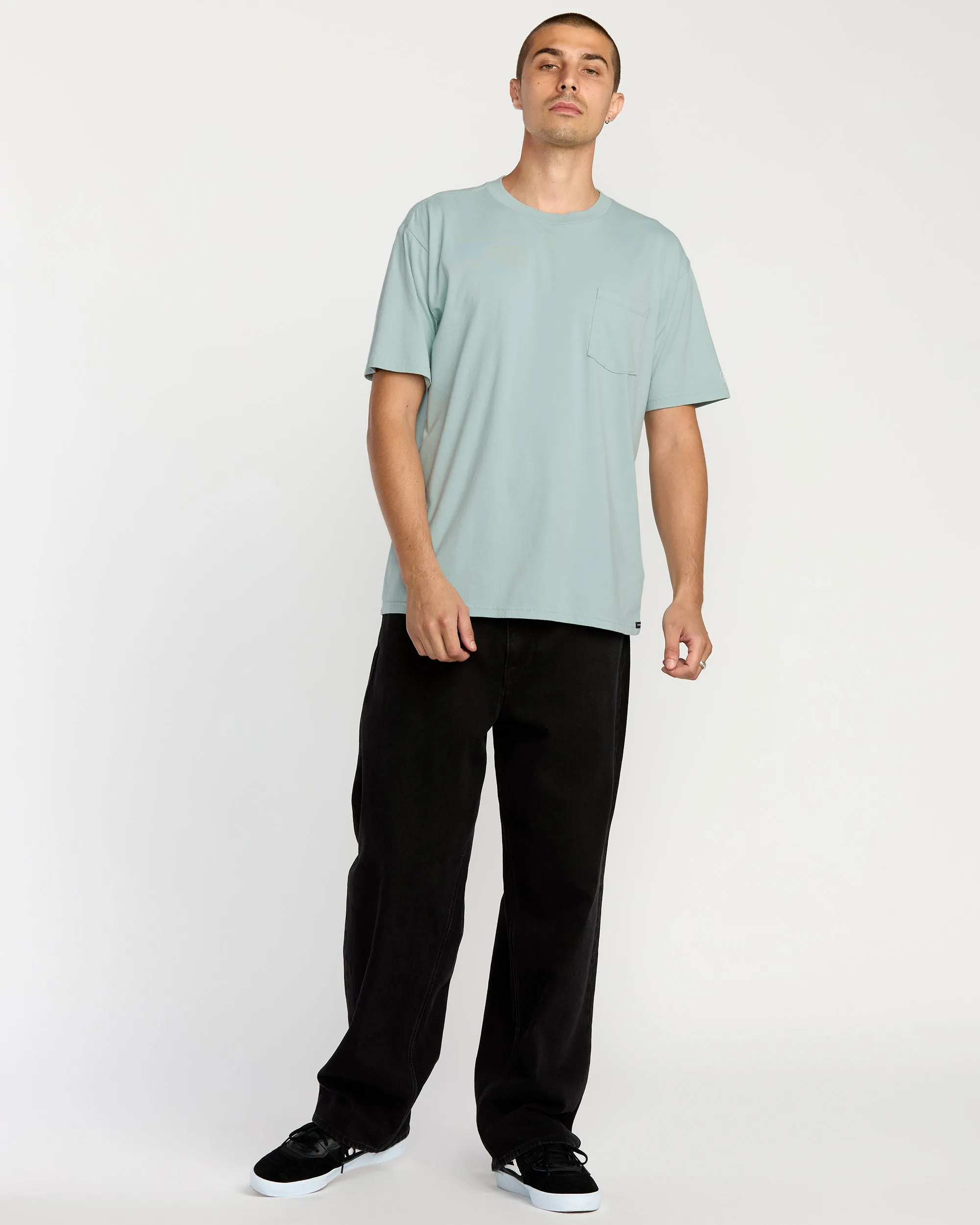 Men's Solid Short Sleeve Pocket Tee sold by Volcom product image thumbnail 2