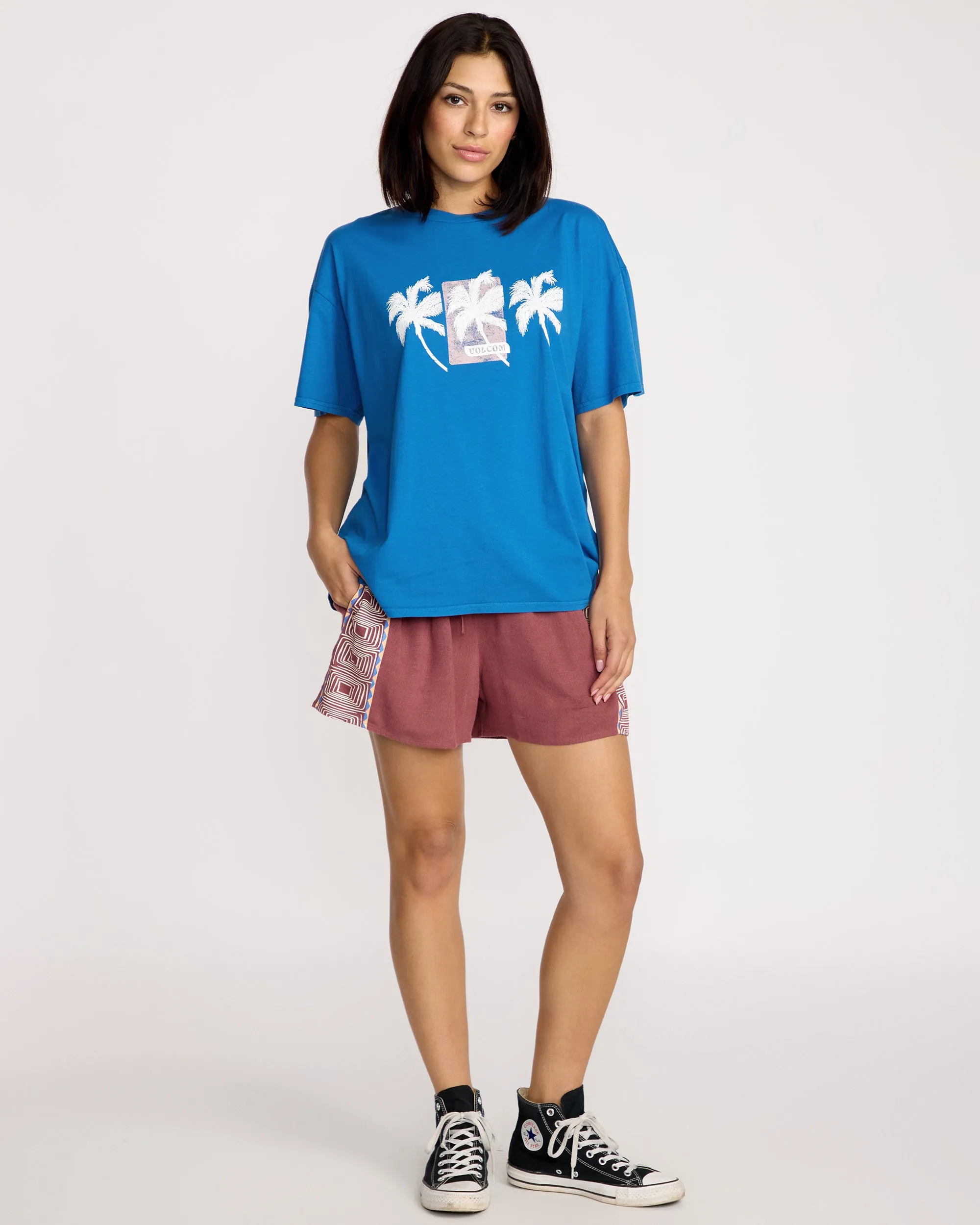 Women's Stones Throw Tee sold by Volcom product image thumbnail 4