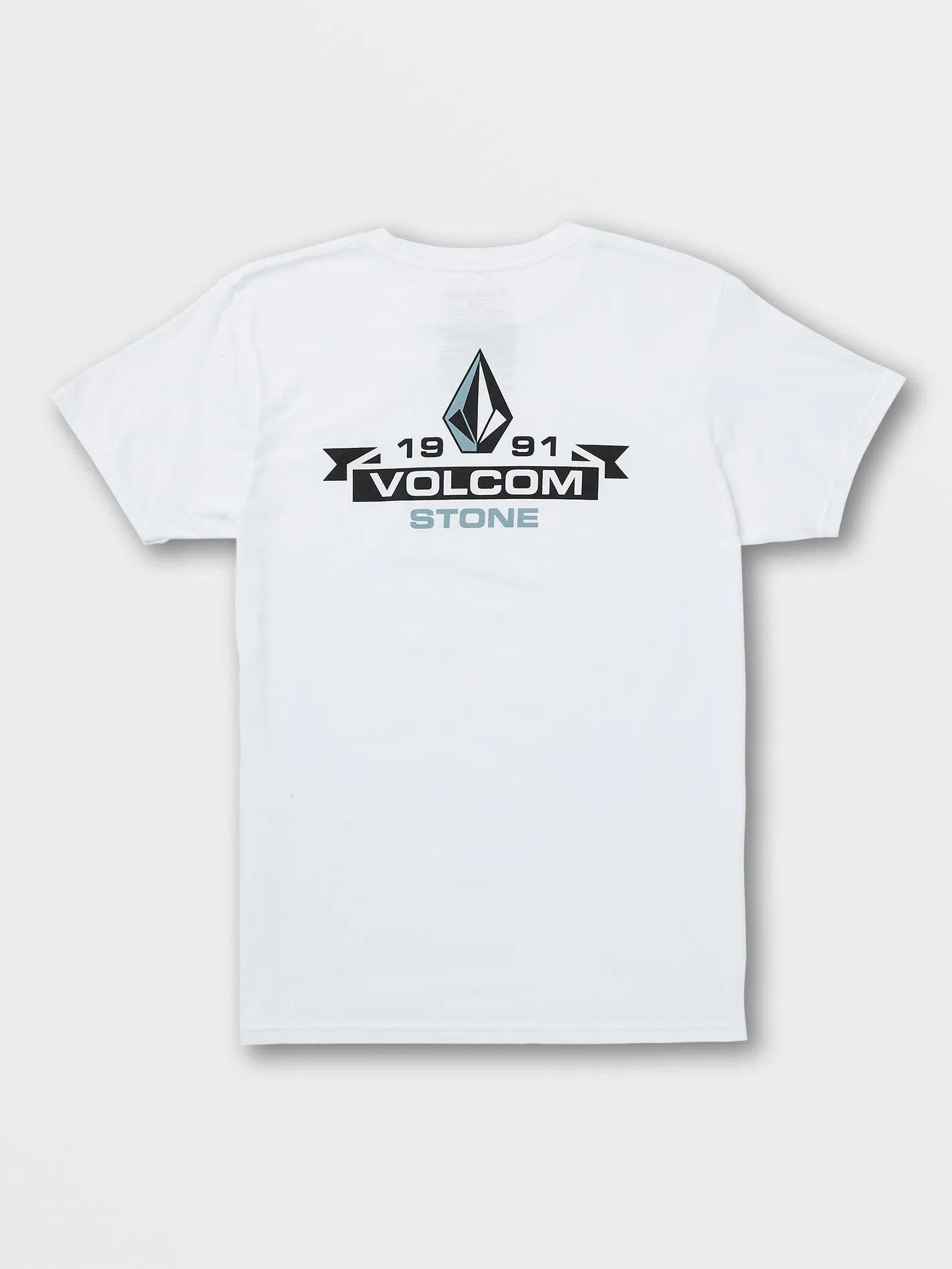 Mens Blaquedout Short Sleeve Tee - White sold by Volcom product image thumbnail 2