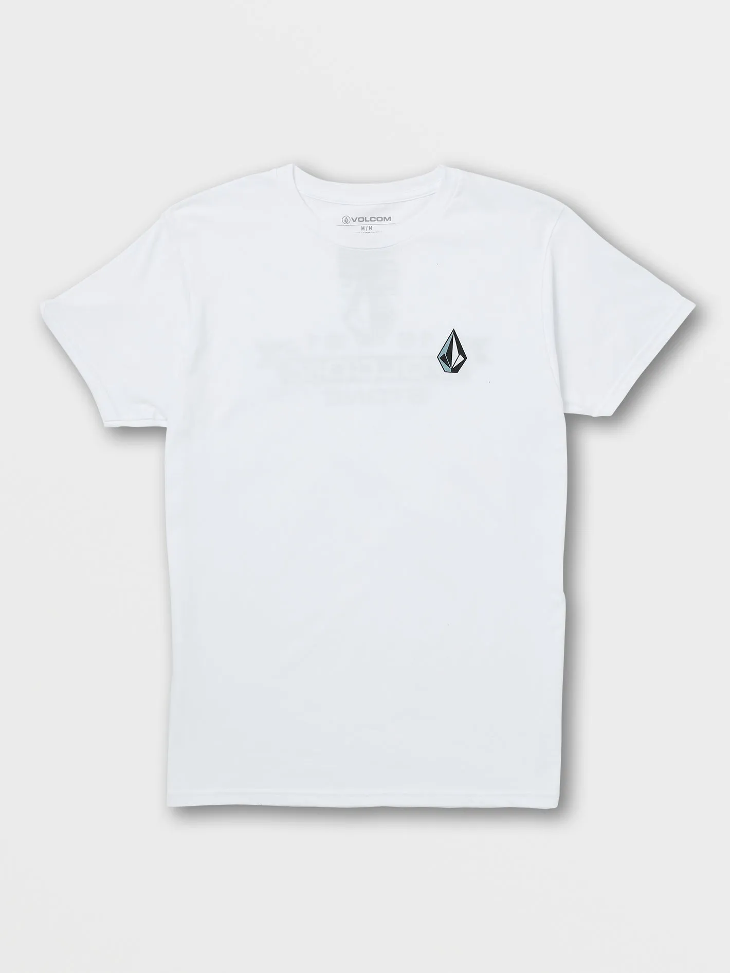 Mens Blaquedout Short Sleeve Tee - White sold by Volcom