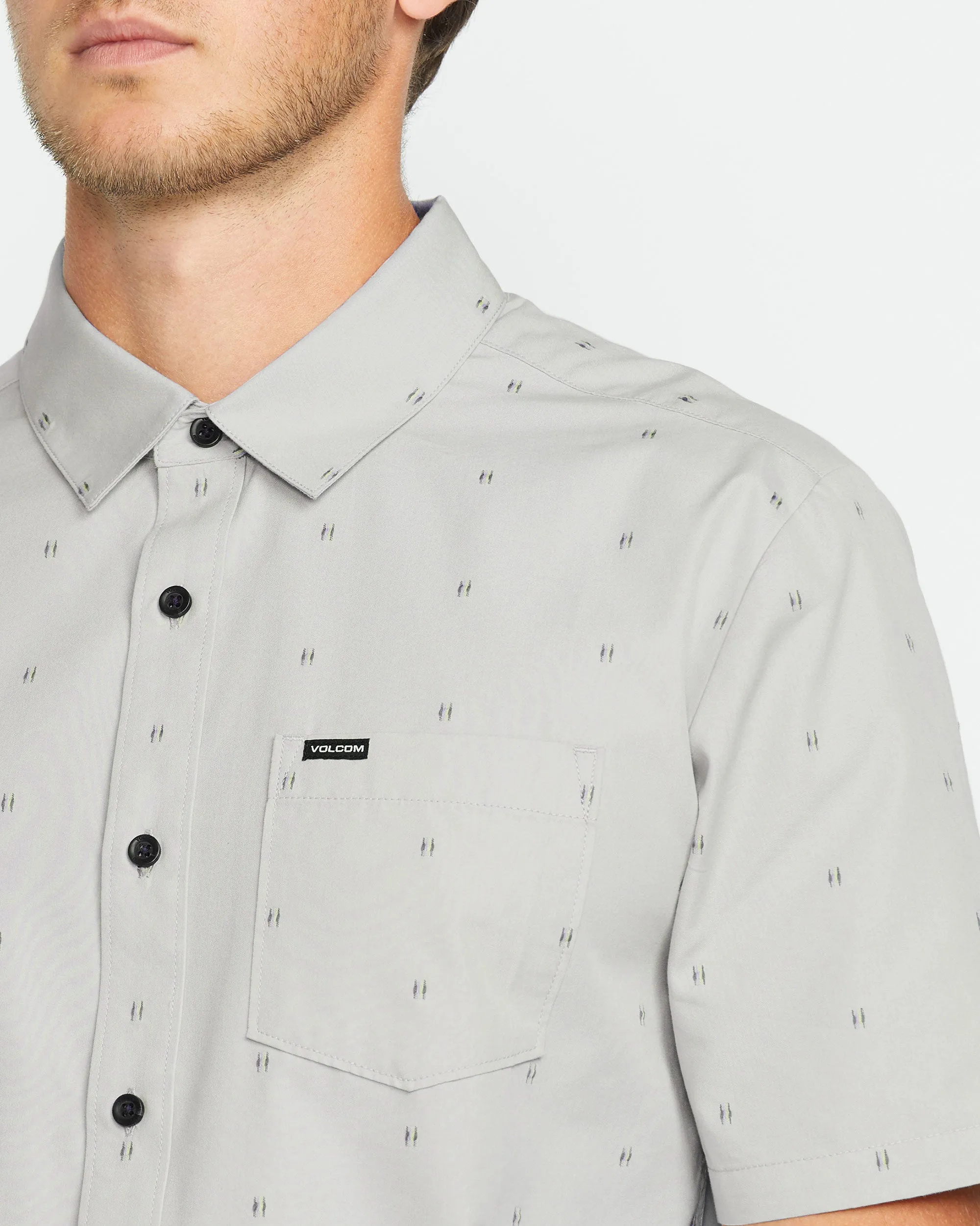 Men's Bankstone Short Sleeve Shirt sold by Volcom product image thumbnail 3