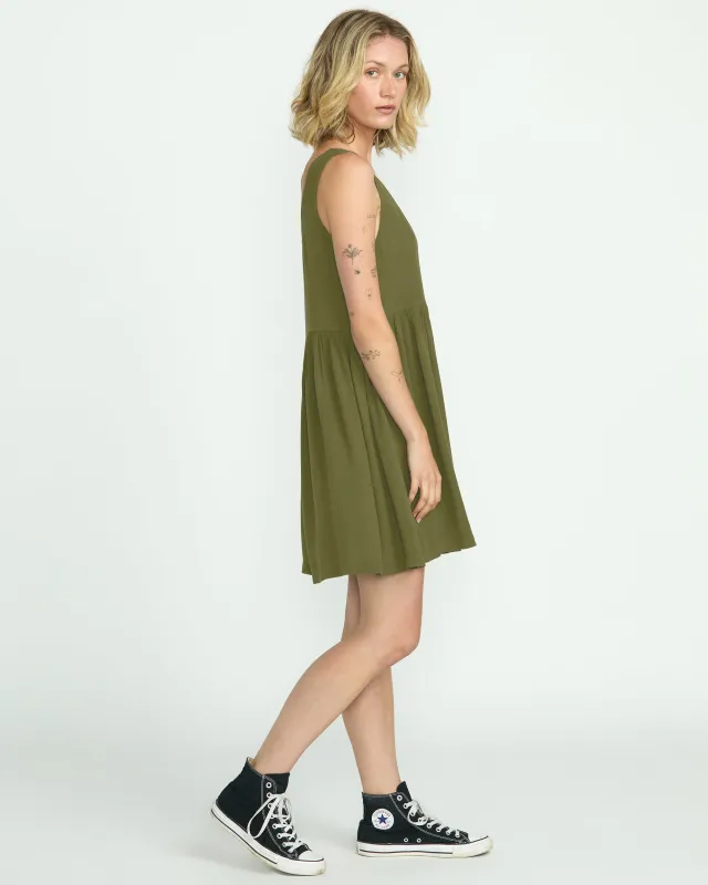 Women's Lived In Baddie Dress sold by Volcom