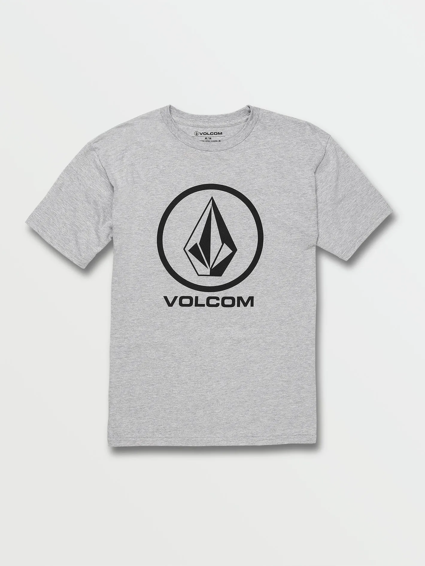 Crisp Stone Short Sleeve Tee - Heather Grey sold by Volcom