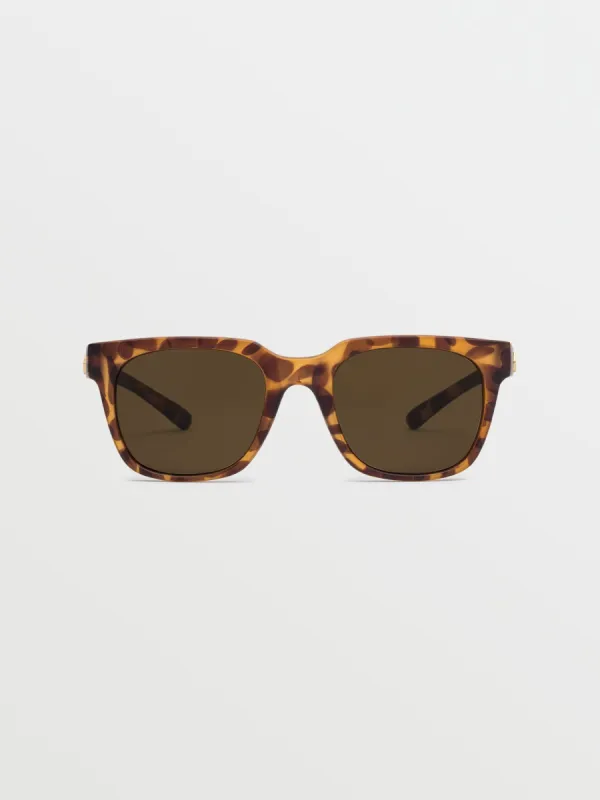Morph Sunglasses - Matte Tort/Bronze sold by Volcom