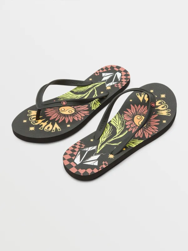 Rocking Sandals - Vintage Black sold by Volcom