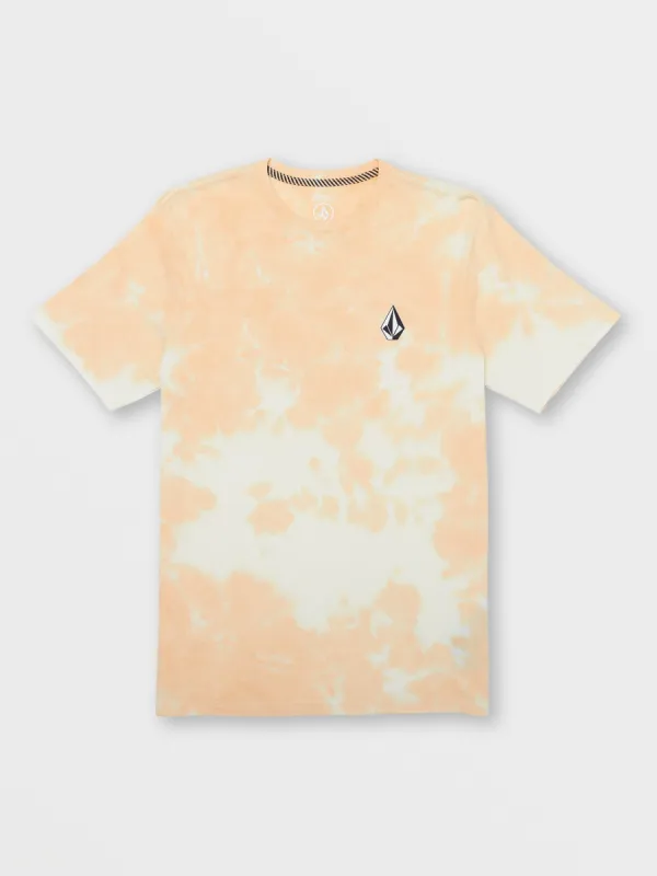 Iconic Stone Dye Short Sleeve Tee - Summer Orange sold by Volcom