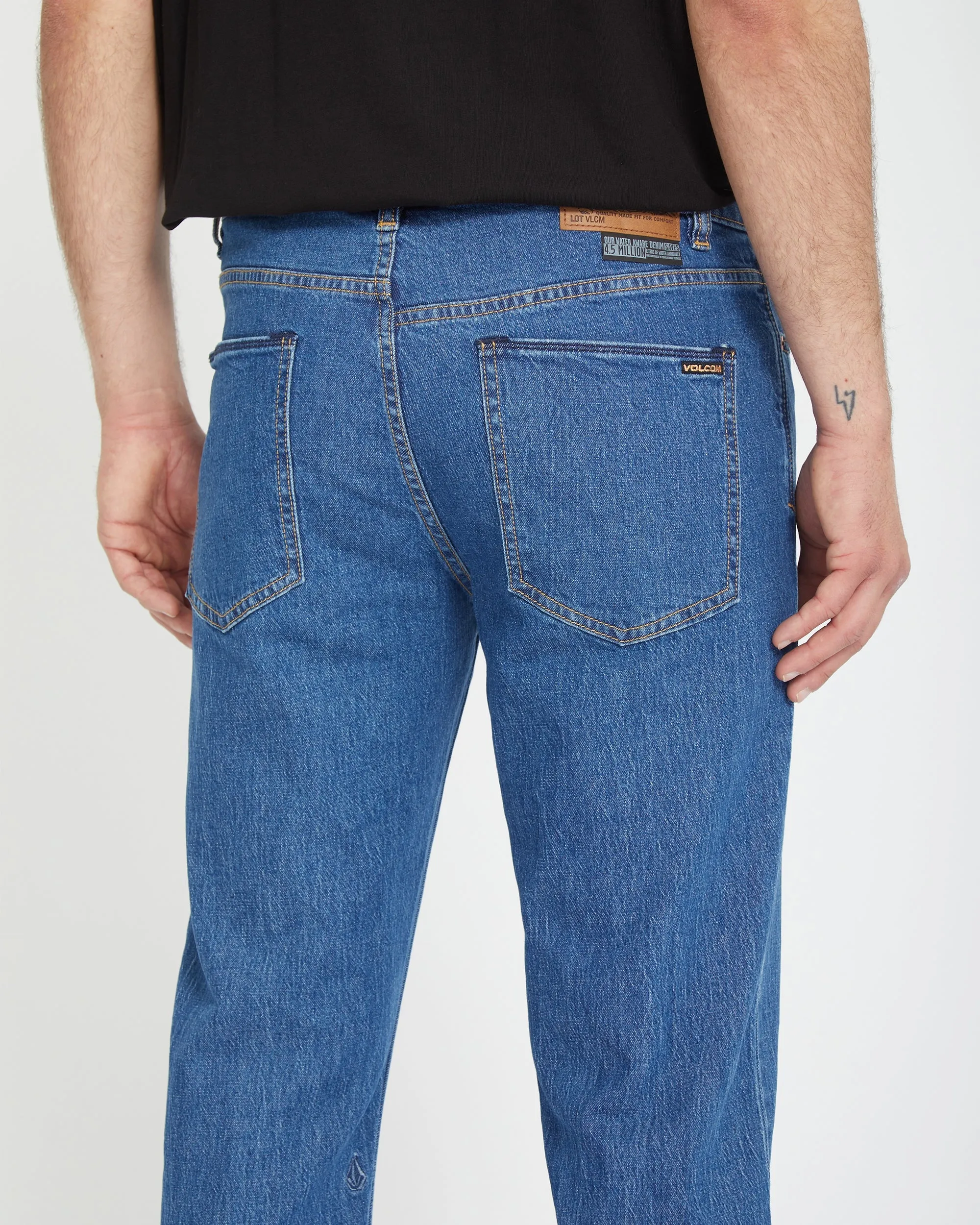 Men's Solver Denim Pants sold by Volcom product image thumbnail 3