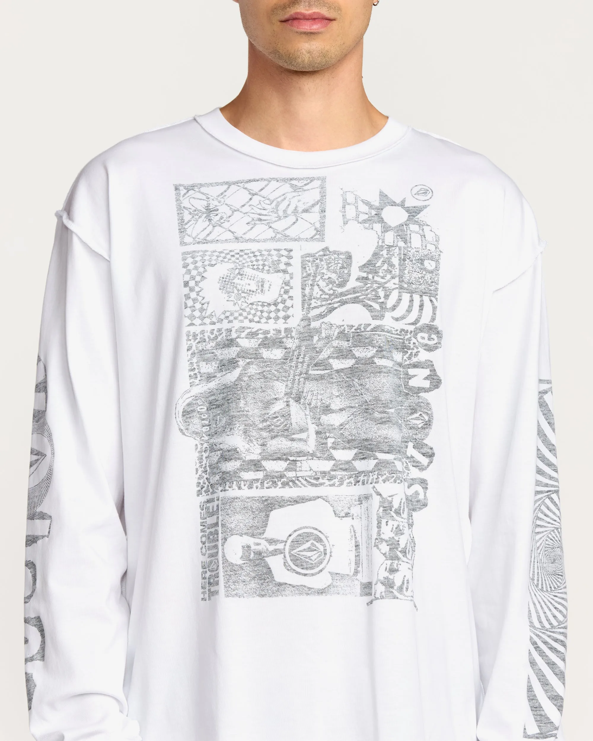 Men's Povj Long Sleeve Tee sold by Volcom product image thumbnail 5