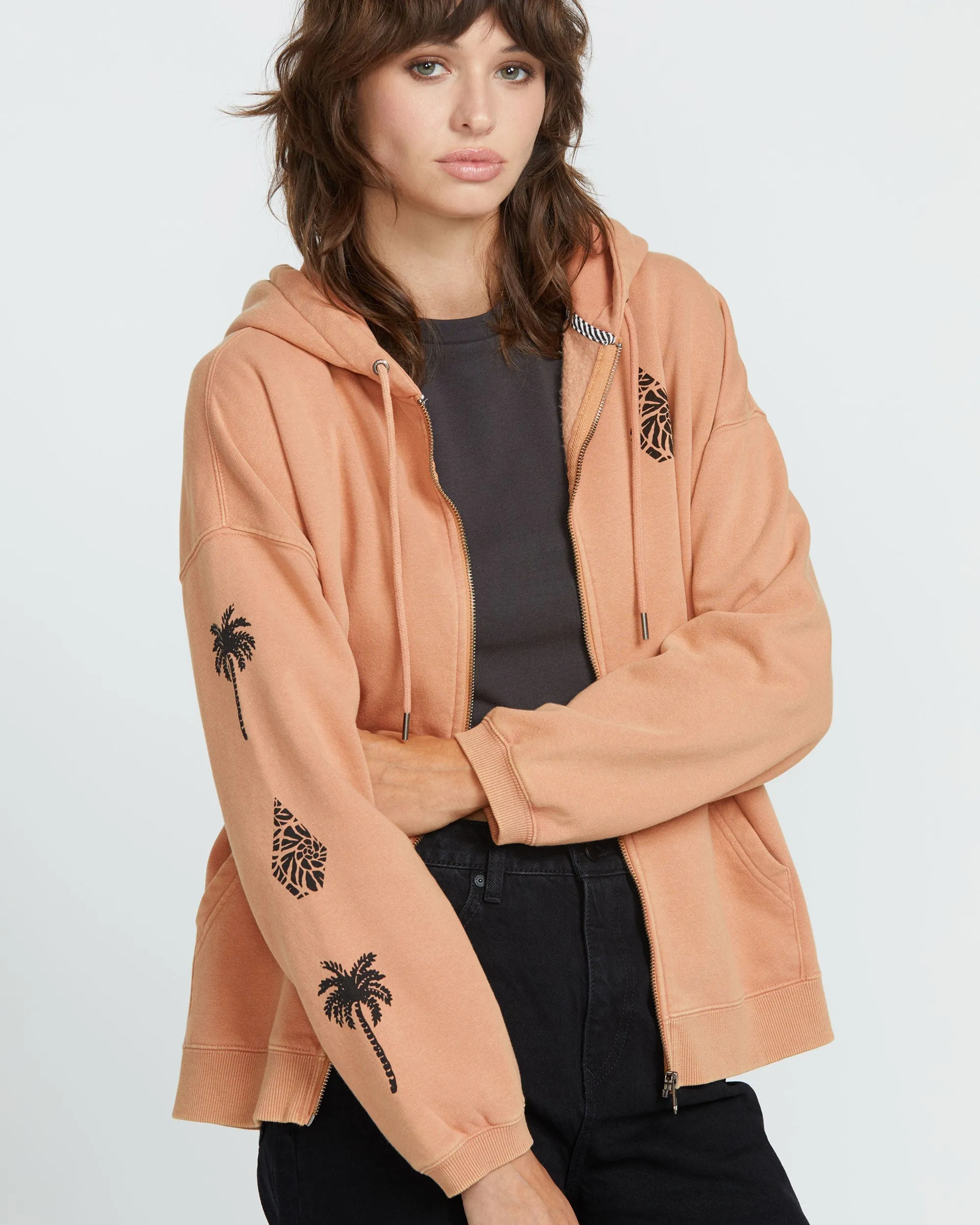 Women's Stone Art Up Zip sold by Volcom