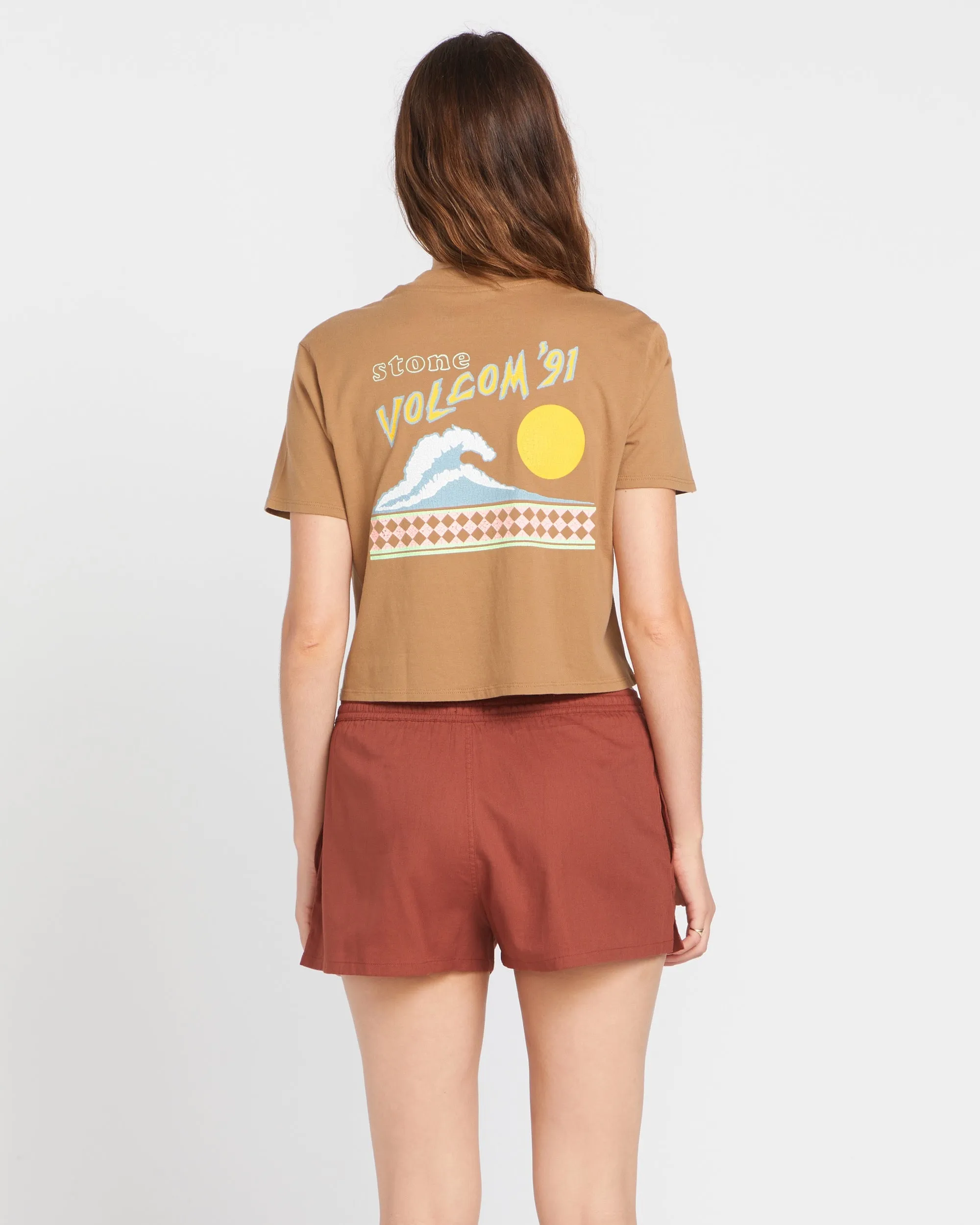 Pocket Dial Tee - Vintage Brown sold by Volcom product image thumbnail 2