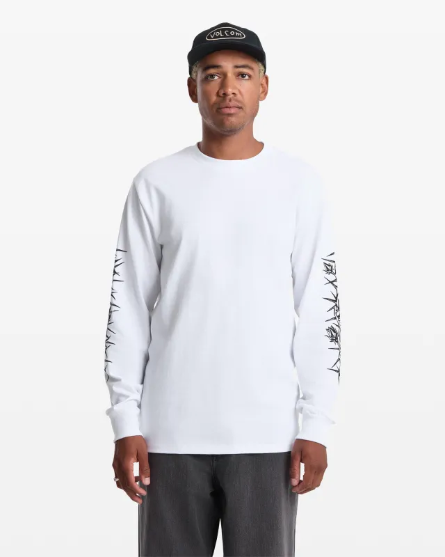 Men's Die By The Stone Long Sleeve Tee sold by Volcom