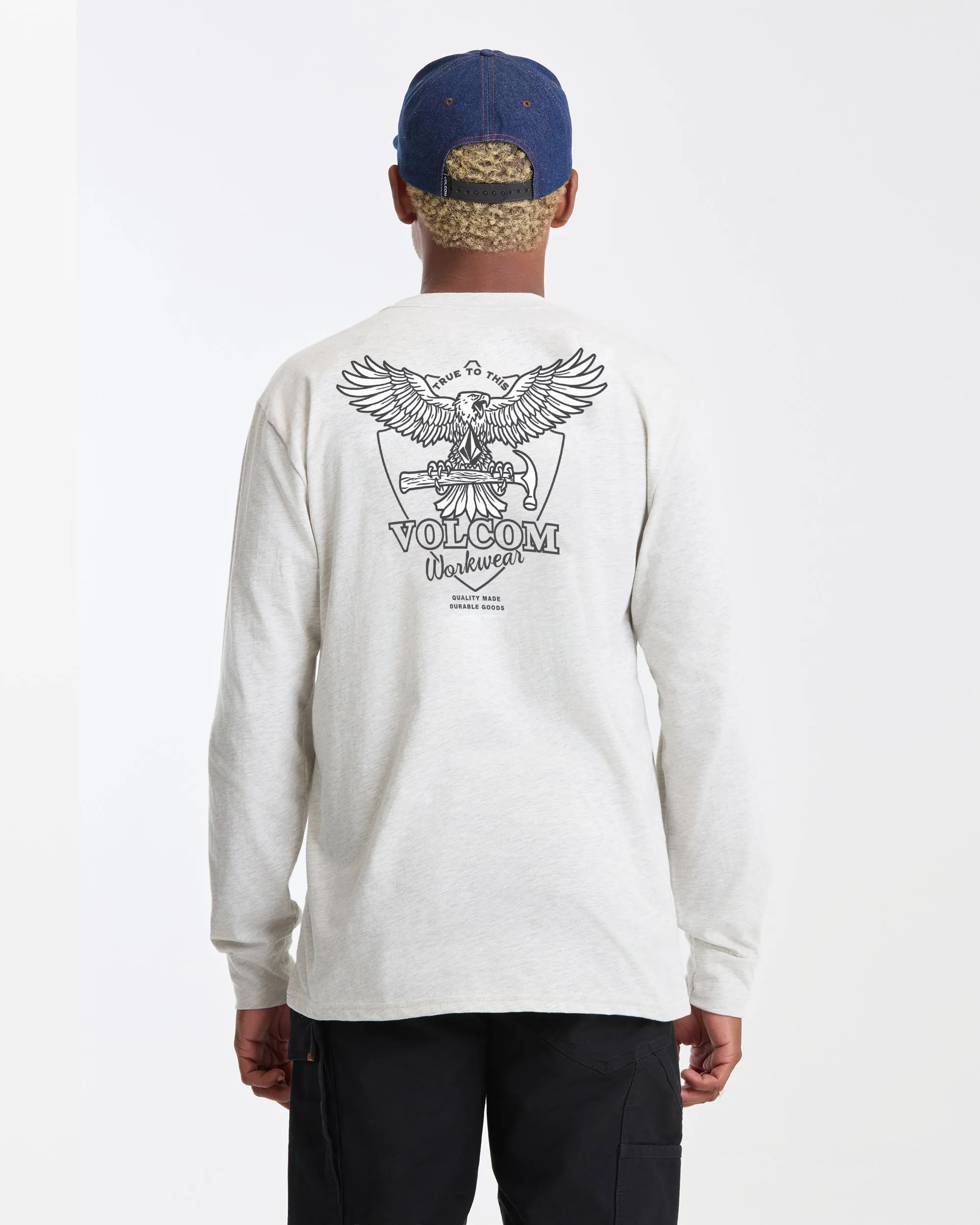 Men's Hammered Long Sleeve Tee sold by Volcom product image thumbnail 2