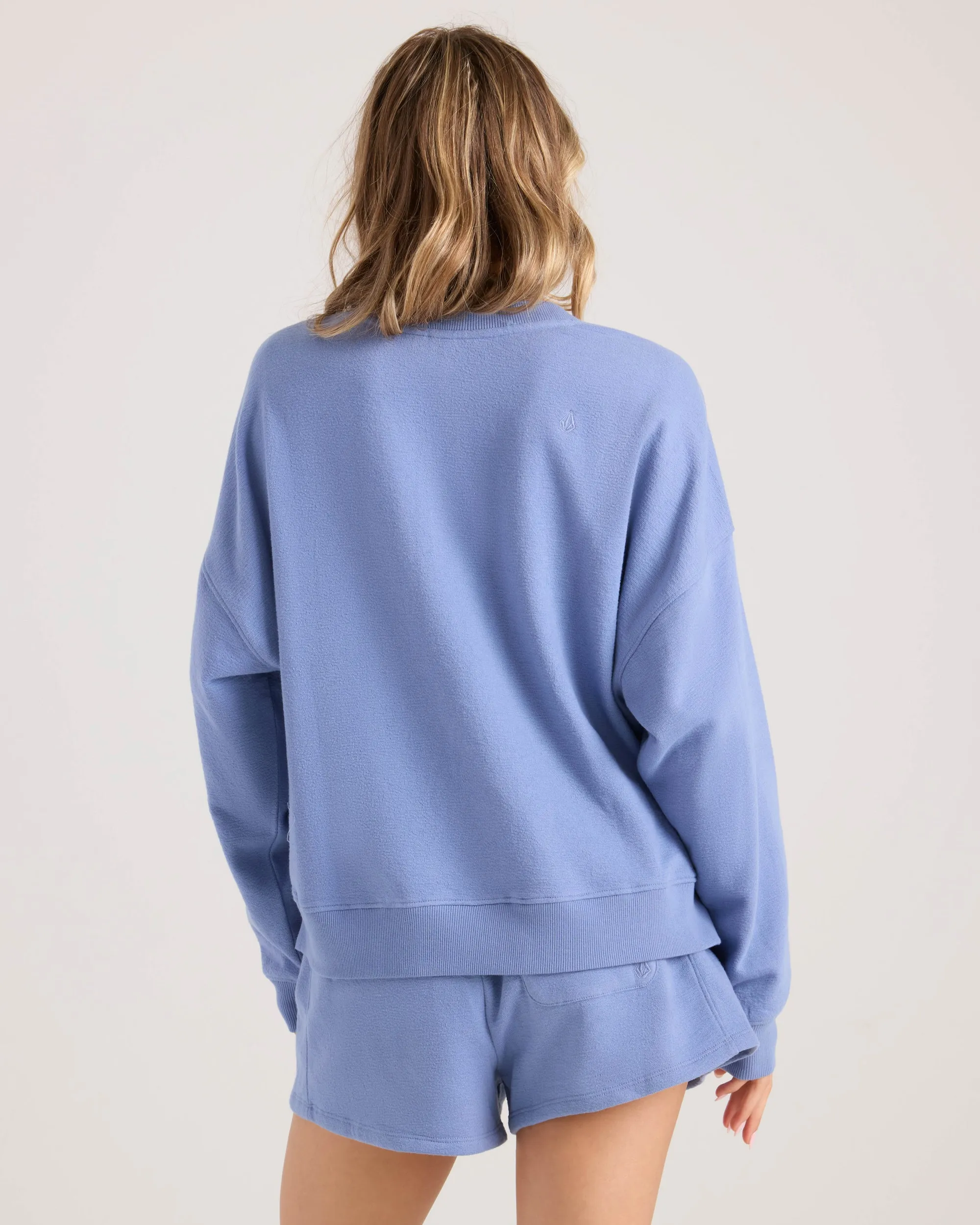 Women's Lived In Fleece Henley sold by Volcom product image thumbnail 2