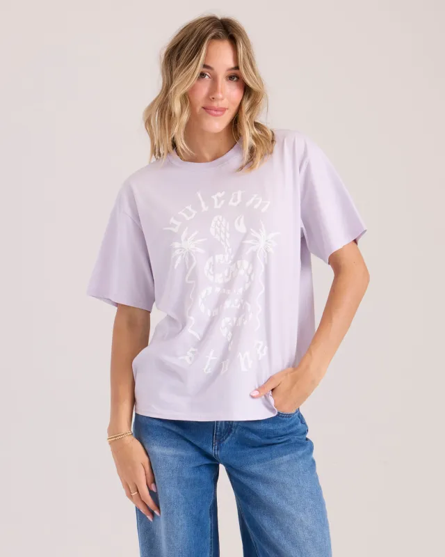 Women's Burnout BF Tee sold by Volcom
