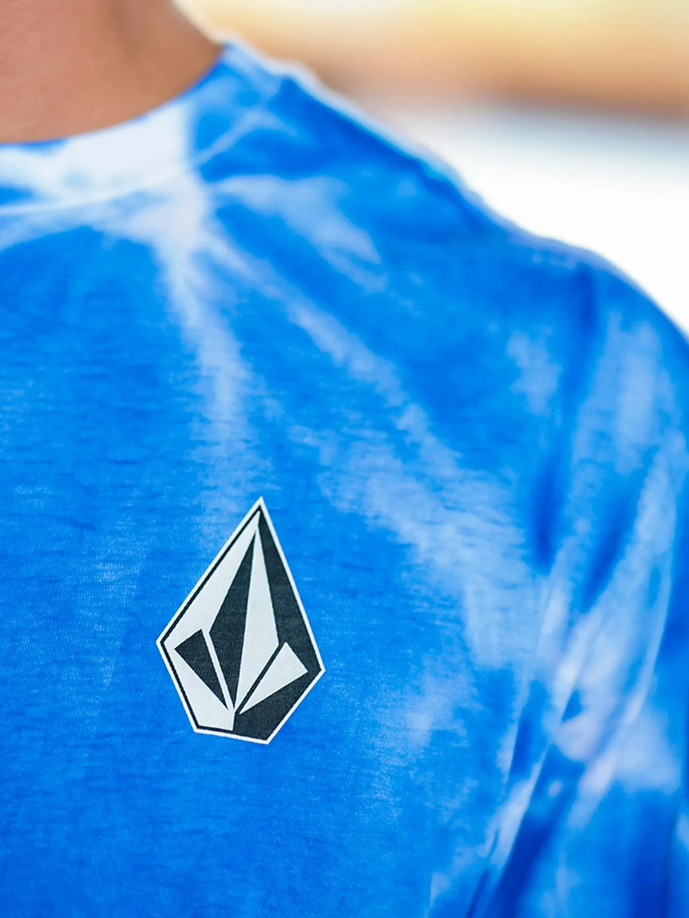 Iconic Stone Stardye Long Sleeve Tee - Maliblue sold by Volcom product image thumbnail 2