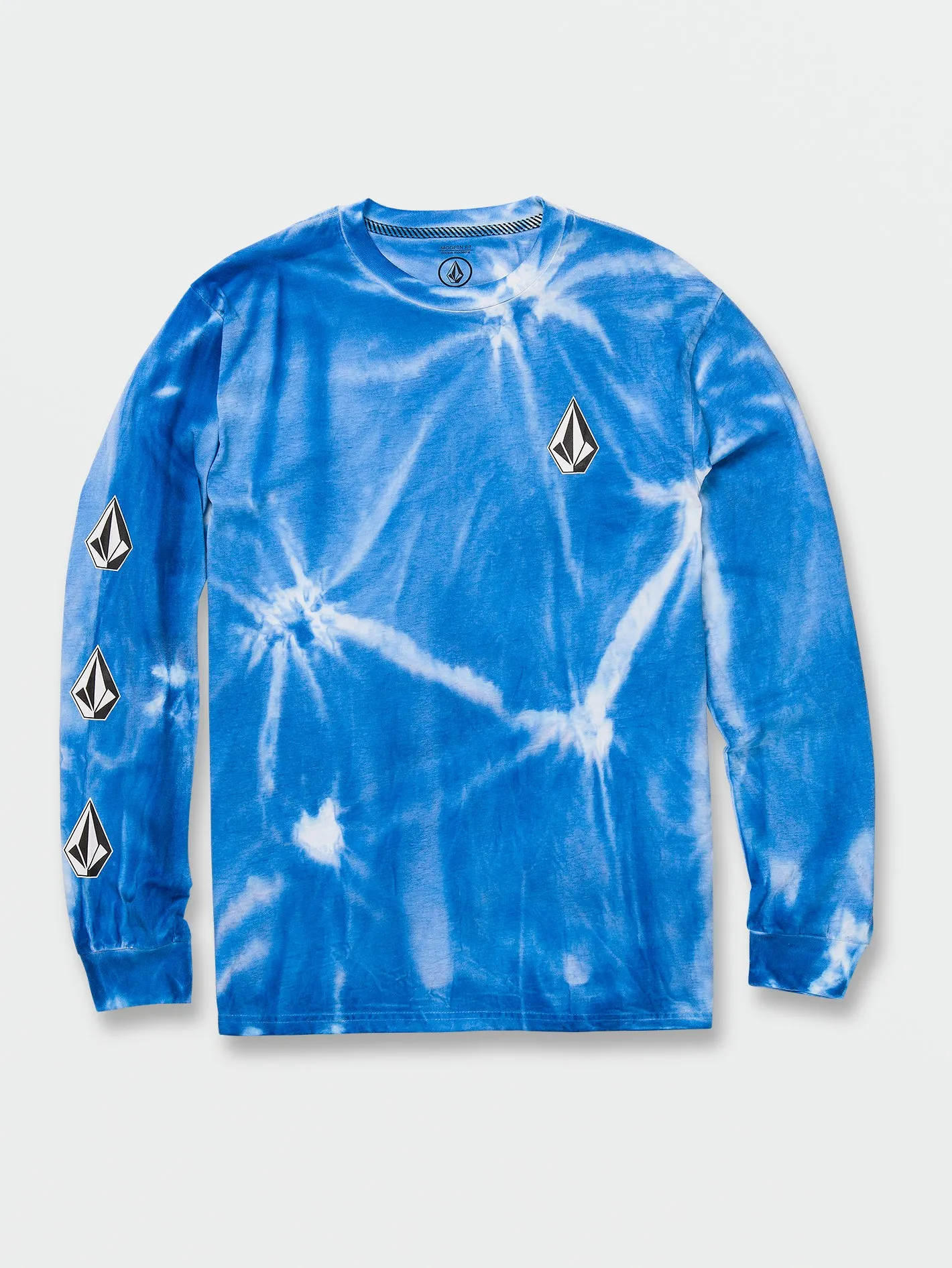 Iconic Stone Stardye Long Sleeve Tee - Maliblue sold by Volcom product image thumbnail 3