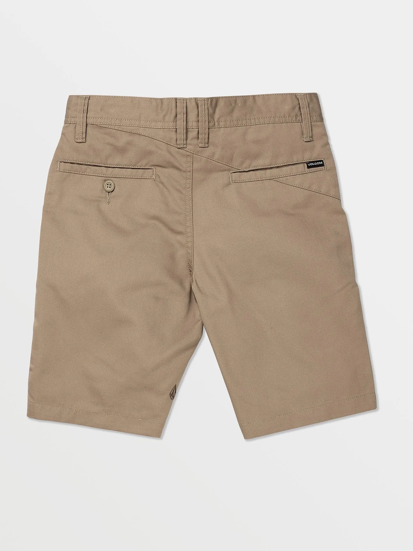 Big Boys Frickin Chino Shorts - Khaki sold by Volcom product image thumbnail 2