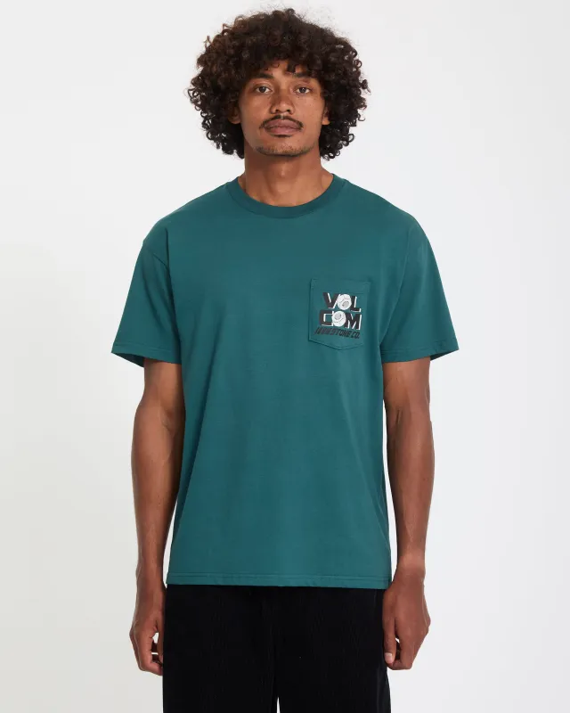 Men's Parted Out Pocket Short Sleeve Tee sold by Volcom