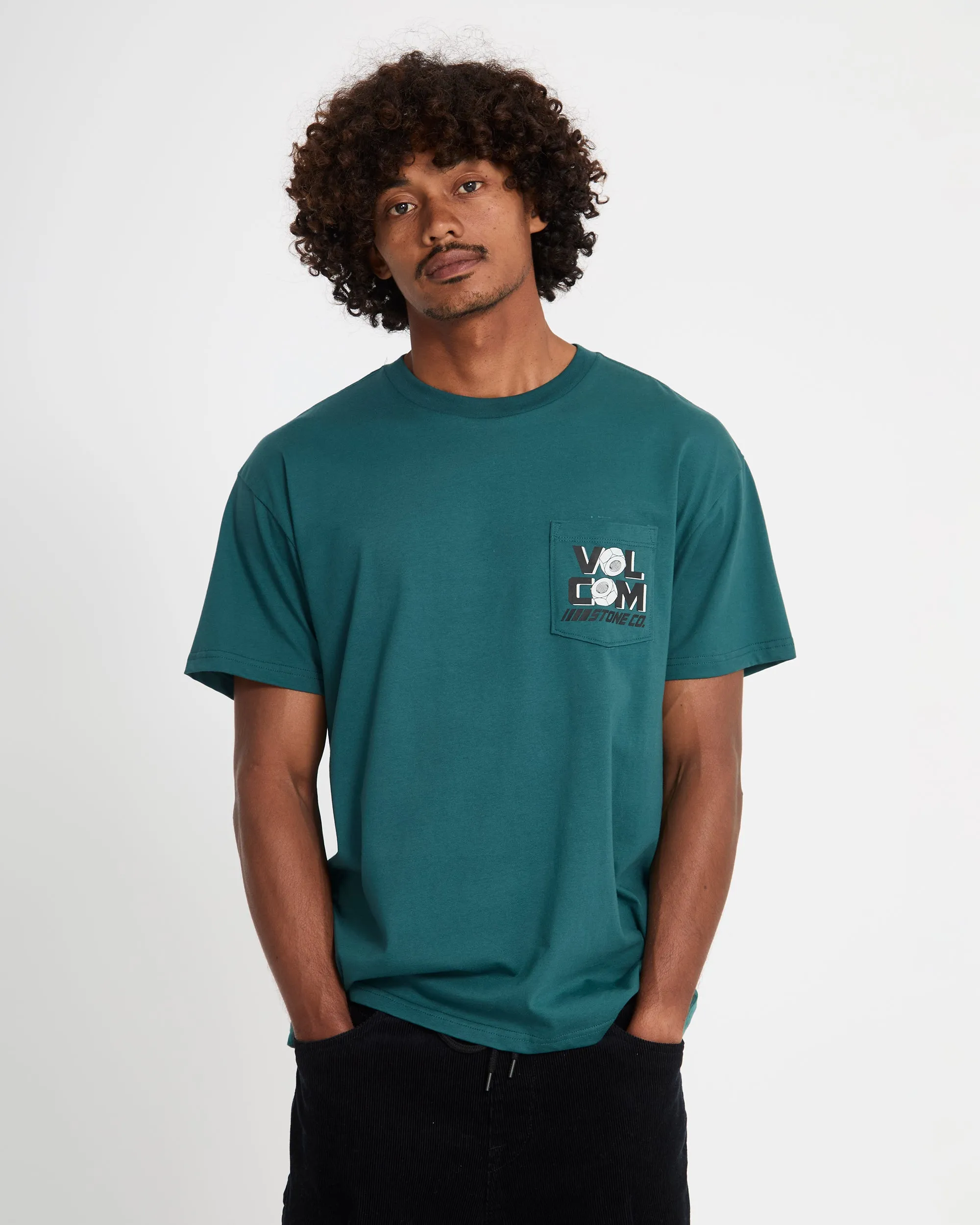 Men's Parted Out Pocket Short Sleeve Tee sold by Volcom product image thumbnail 5