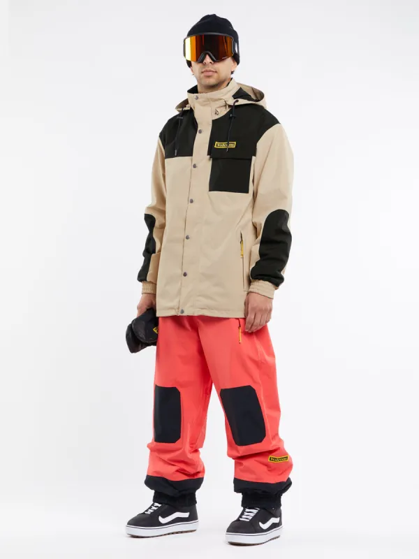 Mens Longo Gore-Tex Jacket - Khakiest sold by Volcom