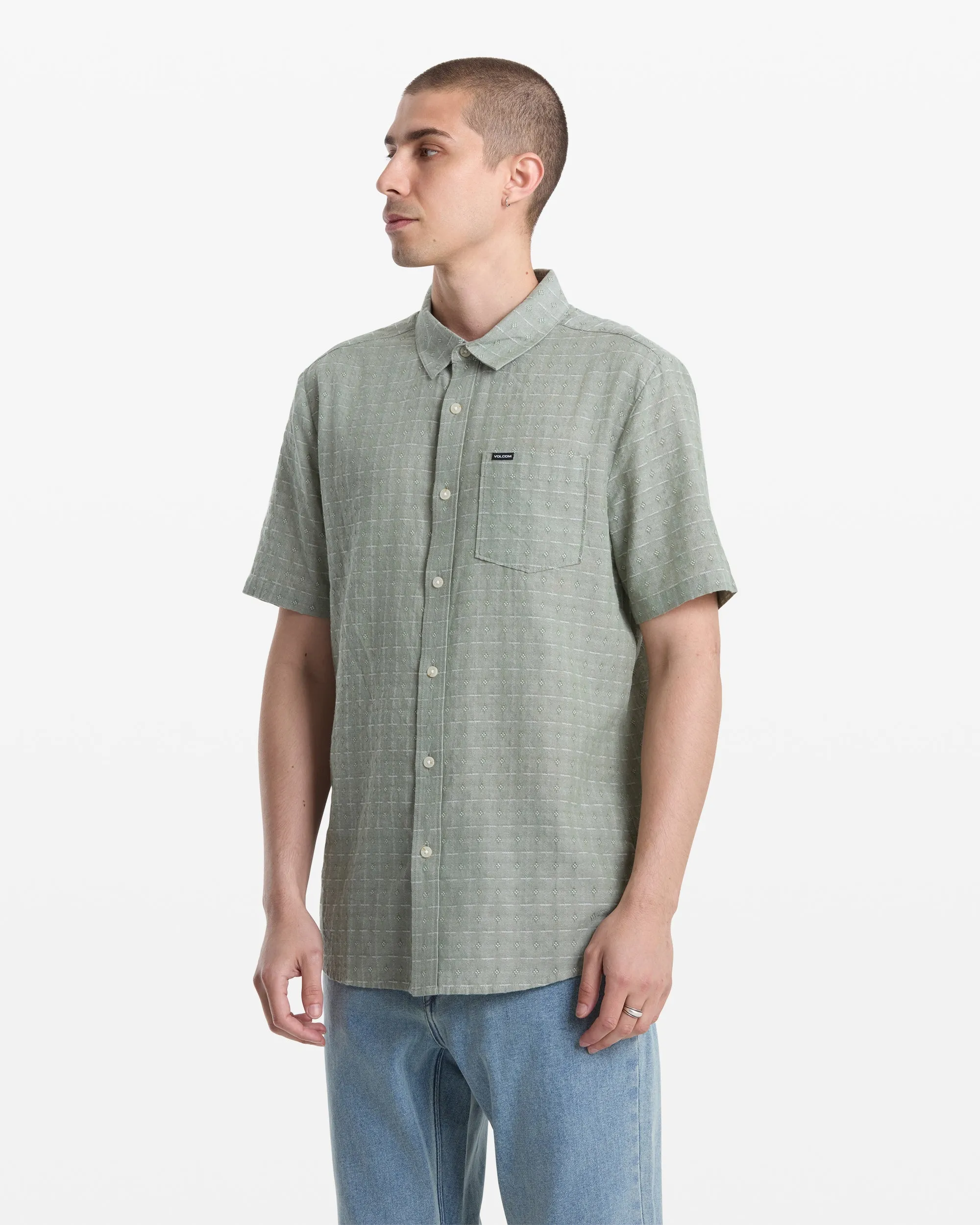 Men's Bankstone II Short Sleeve Tee sold by Volcom product image thumbnail 4