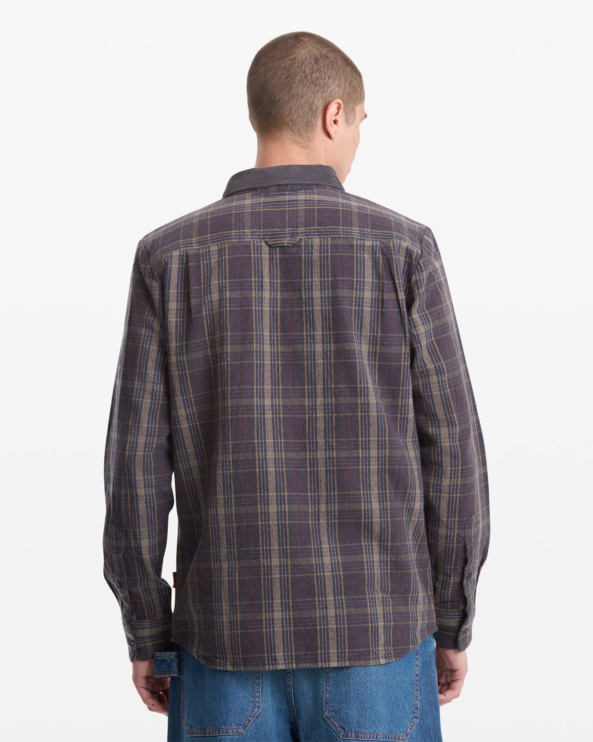 Men's Stonevise Plaid Long Sleeve Shirt sold by Volcom product image thumbnail 2