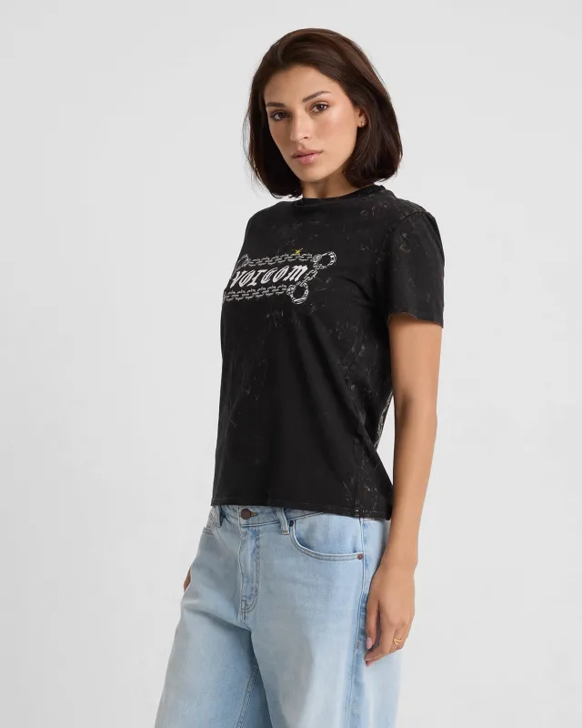 Women's Have A Clue Short Sleeve Tee sold by Volcom
