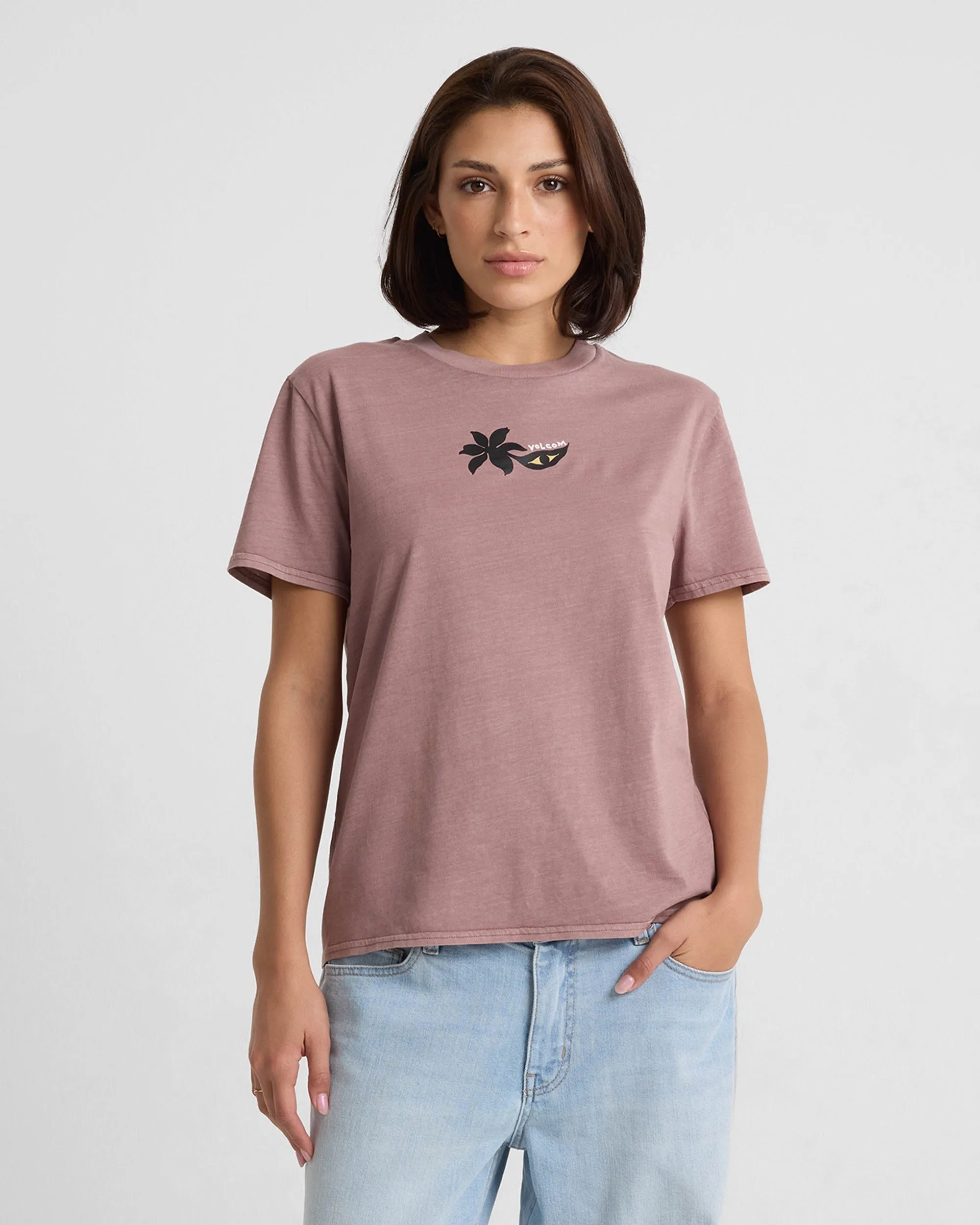 Women's Lock It Up Short Sleeve Tee sold by Volcom