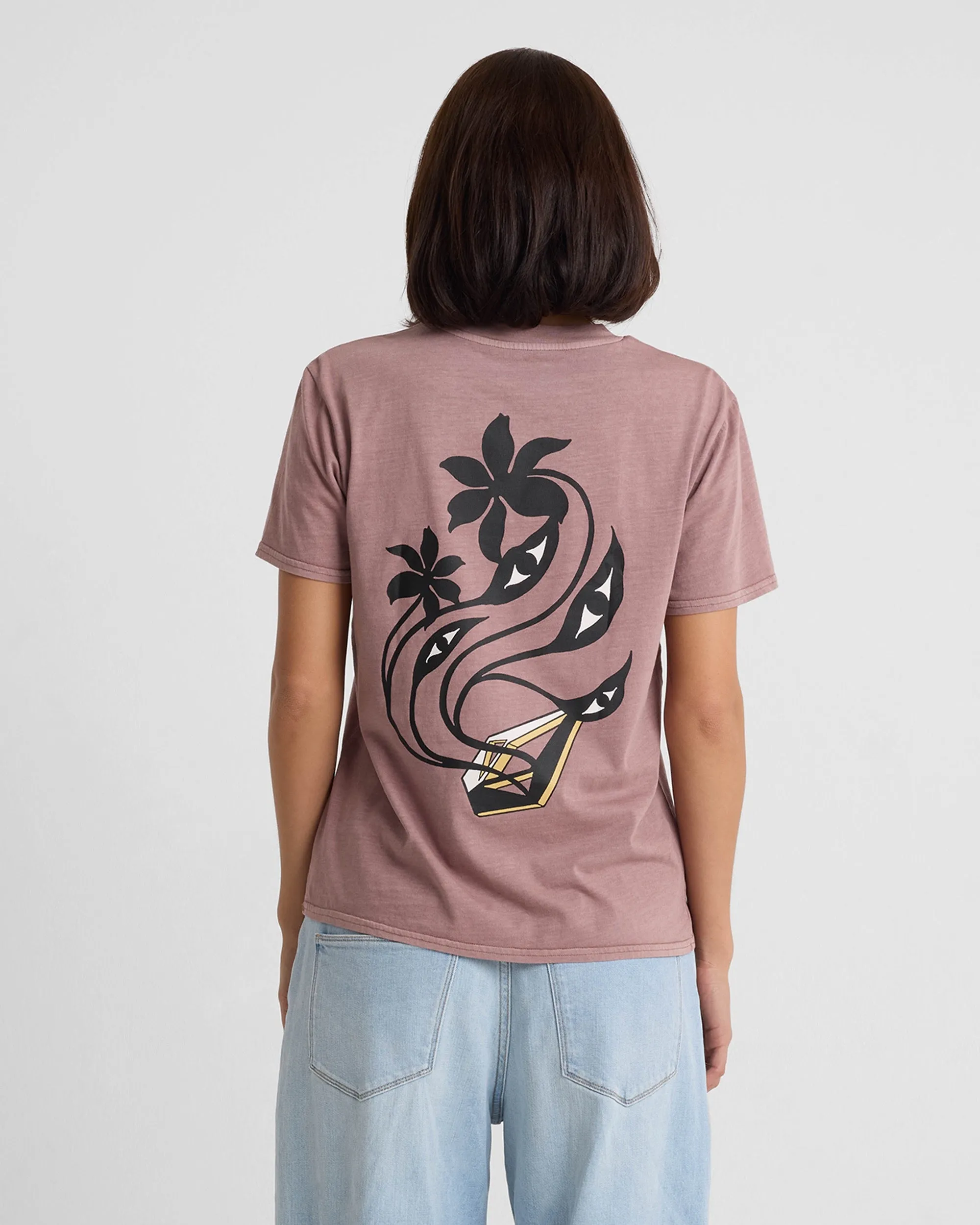 Women's Lock It Up Short Sleeve Tee sold by Volcom product image thumbnail 2